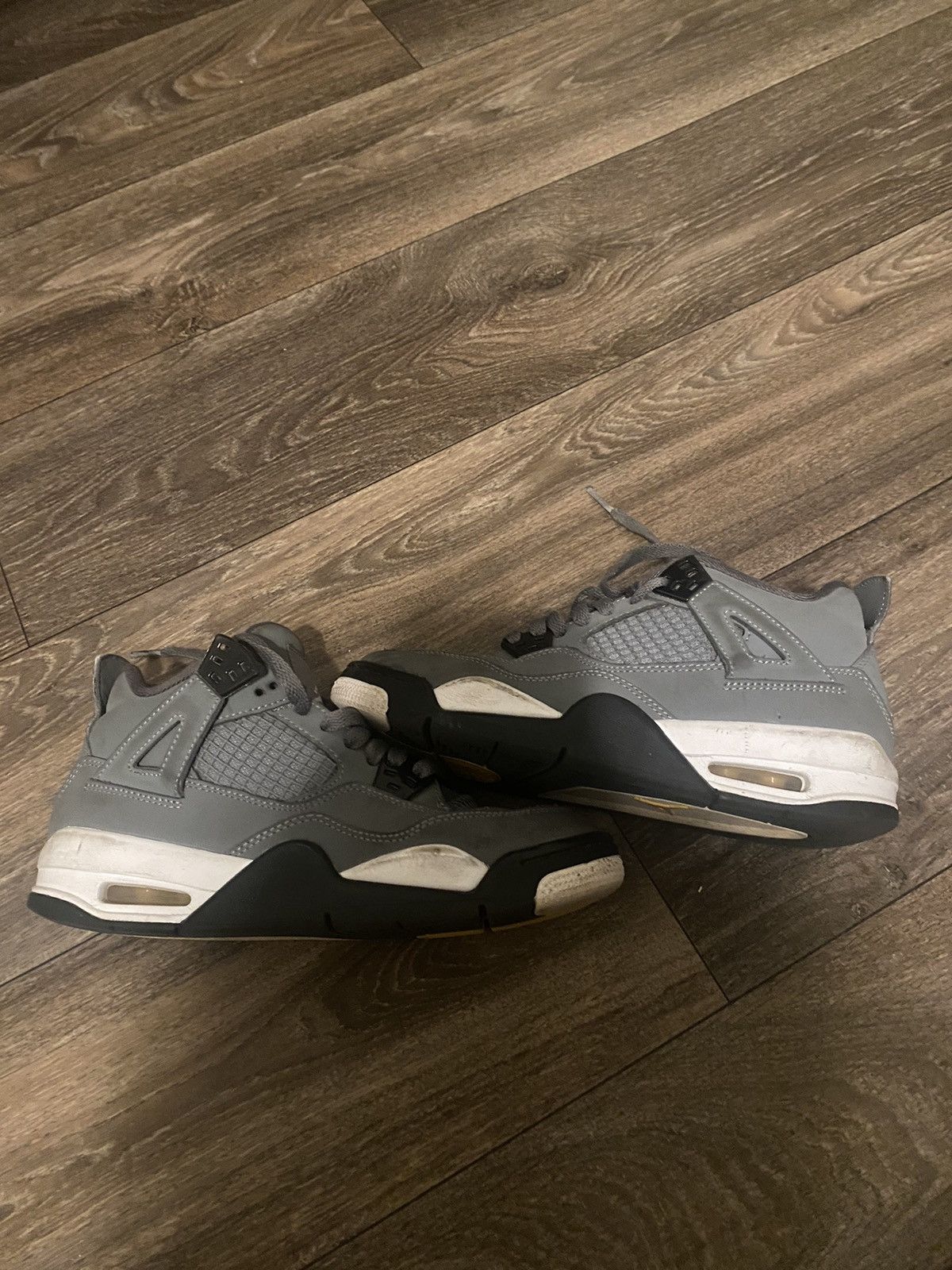 Jordan Brand × Nike Jordan 4 Retro Cool Grey 2019 Size US 5 / EU 37 - 2 Thumbnail