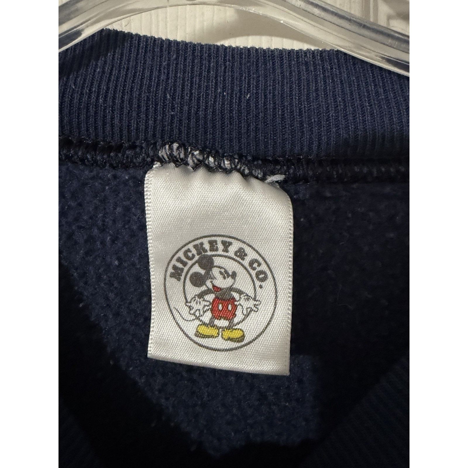 Mickey & Co. Vtg Mickey Mouse Crewneck Sz XL Disney 90’s Mickey & Co Blue Size US XL / EU 56 / 4 - 3 Thumbnail