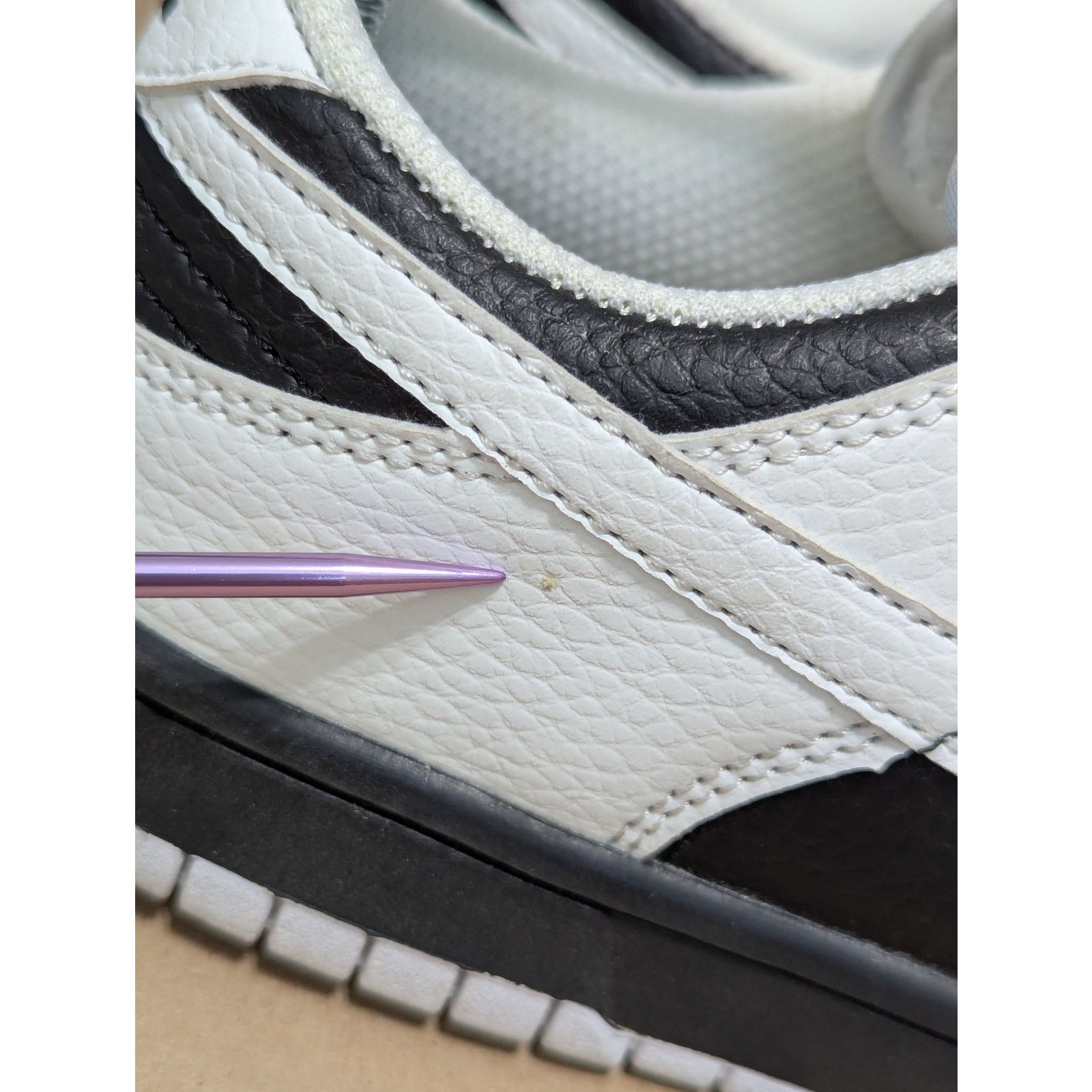 Nike Nike Dunk Low Retro Reverse Panda Sneakers FD9064-011 Shoes Size US 8 / EU 41 - 9 Thumbnail
