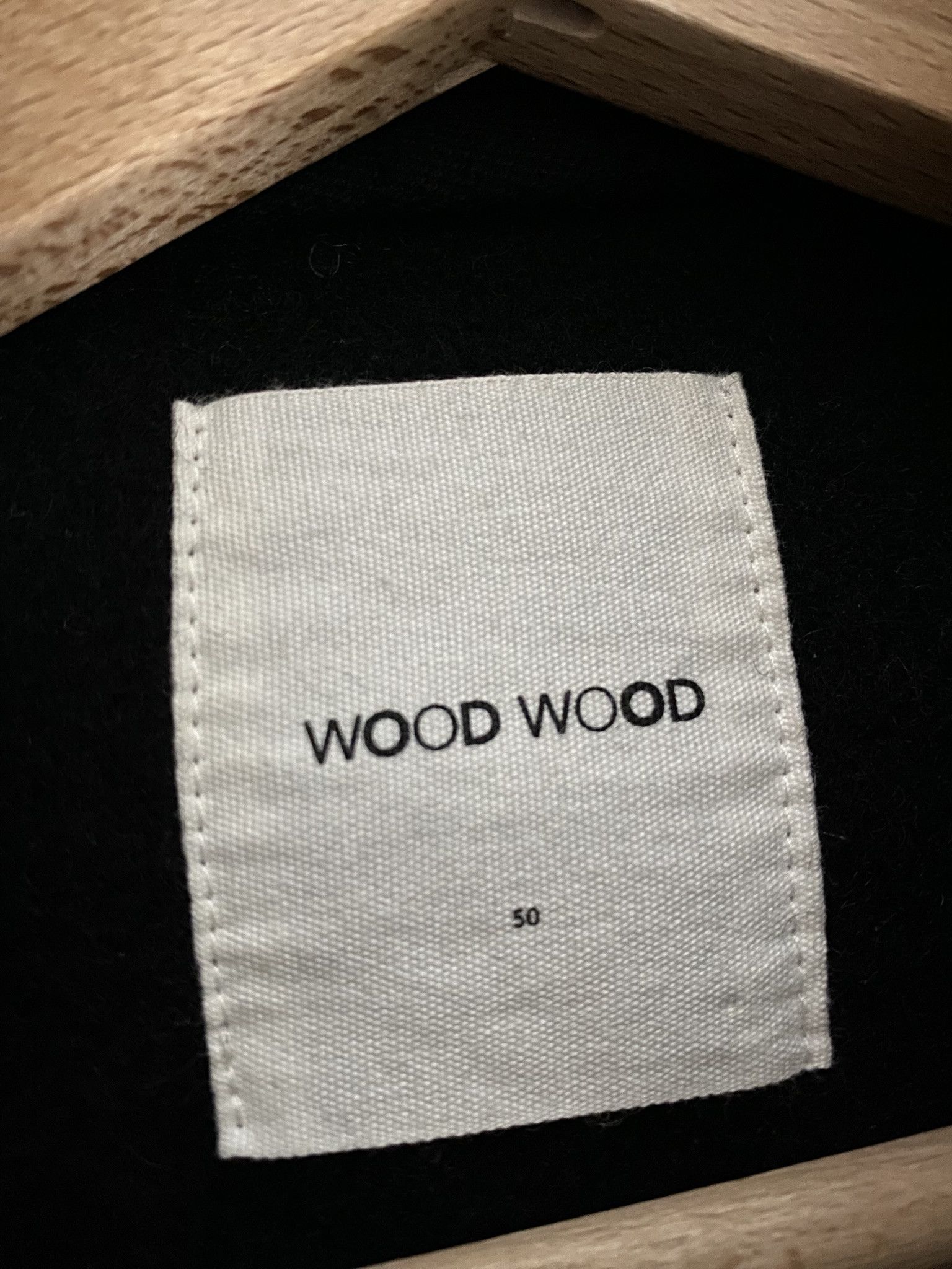 Our Legacy $875 - 50/L - Brushed Wool Coat - Black Size US L / EU 52-54 / 3 - 14 Thumbnail