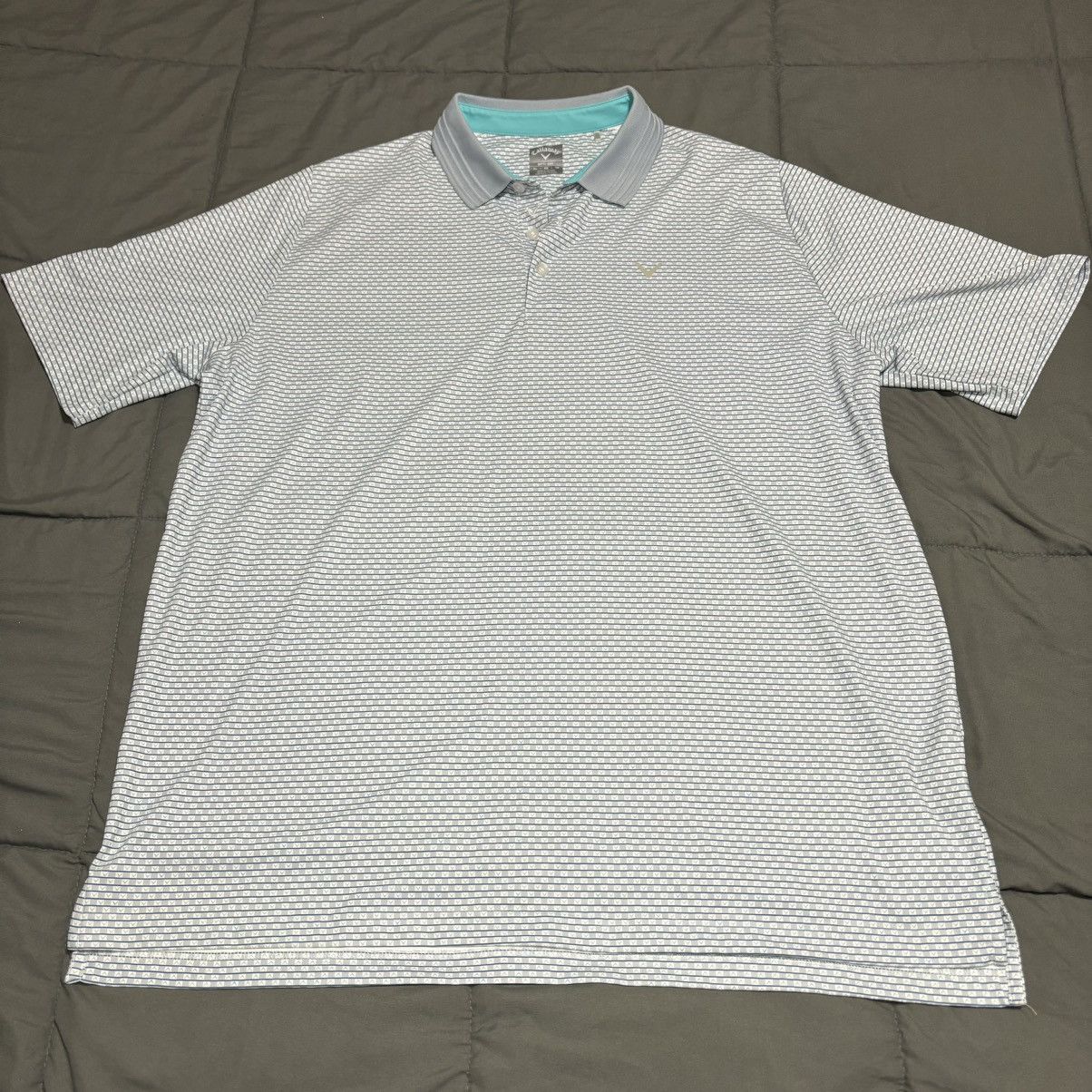 Callaway Callaway Men's Opti Dri Golf Polo XLarge Logo Size US XL / EU 56 / 4 - 1 Thumbnail