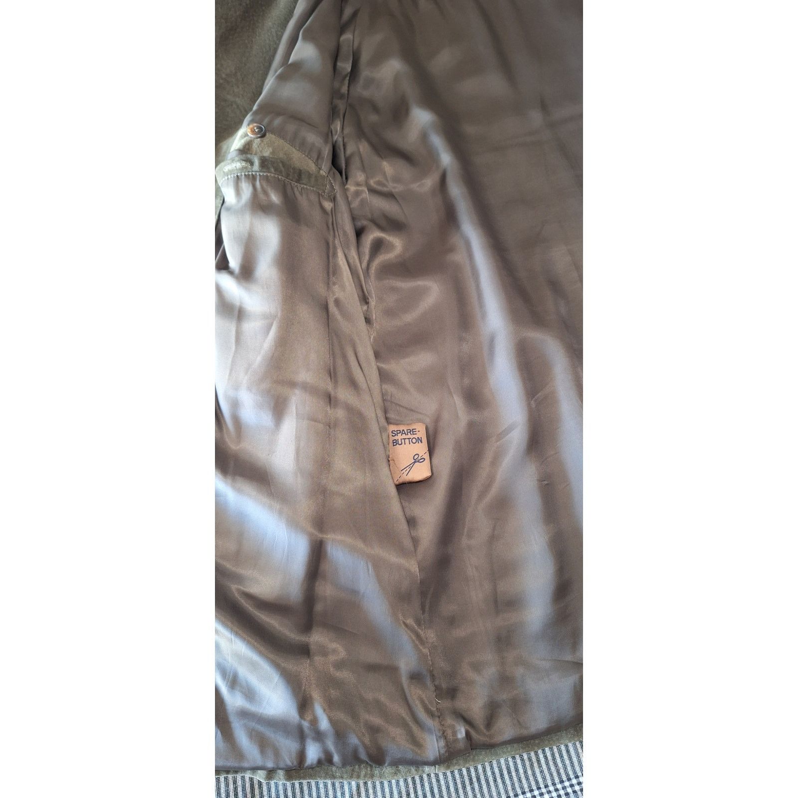 Other Newport Harbor- Olive Suede Jacket- men's size S- 4 button- Size US S / EU 44-46 / 1 - 6 Thumbnail