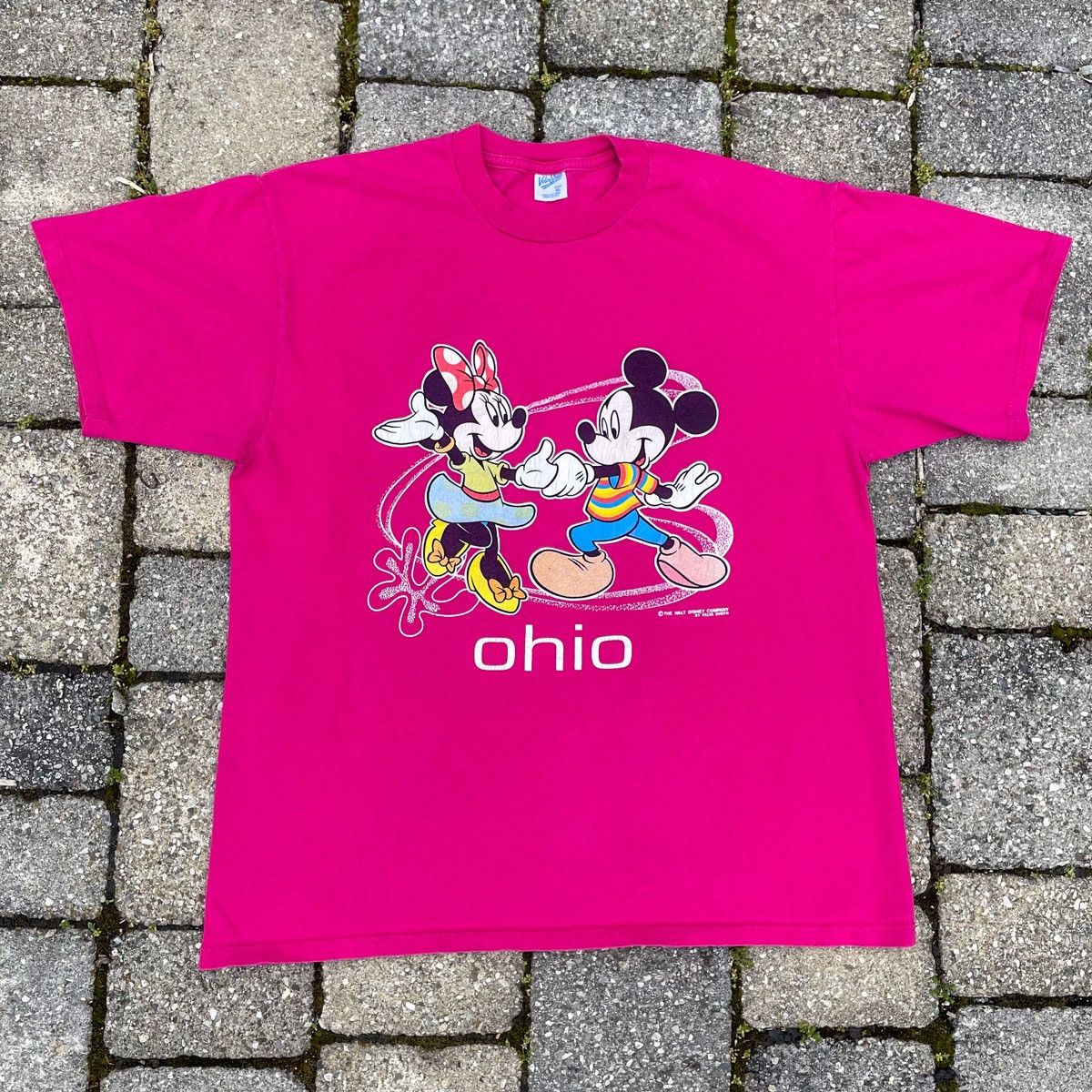 Vintage Vintage 90’s Mickey and Minnie Mouse Ohio Dancing T-Shirt | Grailed