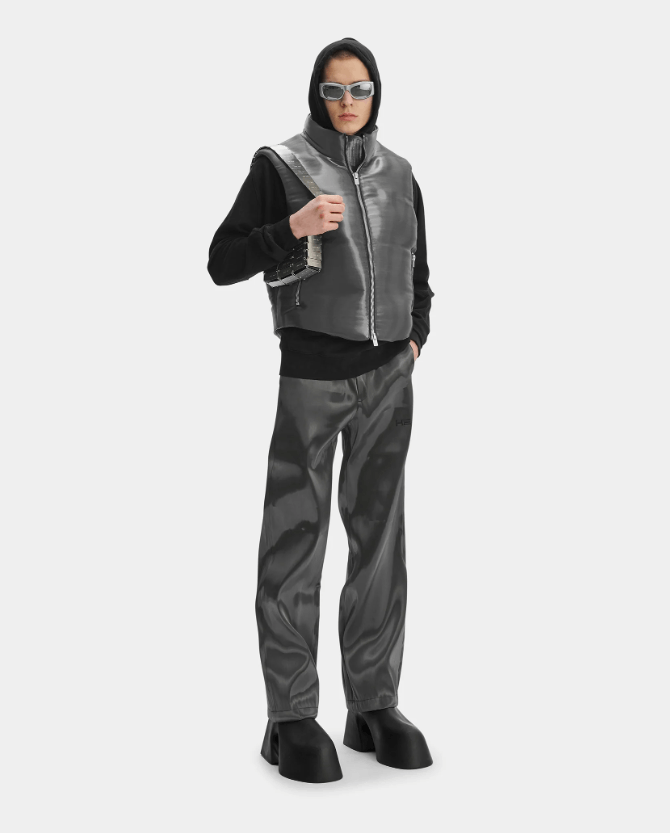 Heliot Emil BNWT AW23 HELIOT EMIL LIQUID METAL PANTS 44 Size US 28 / EU 44 - 12 Thumbnail