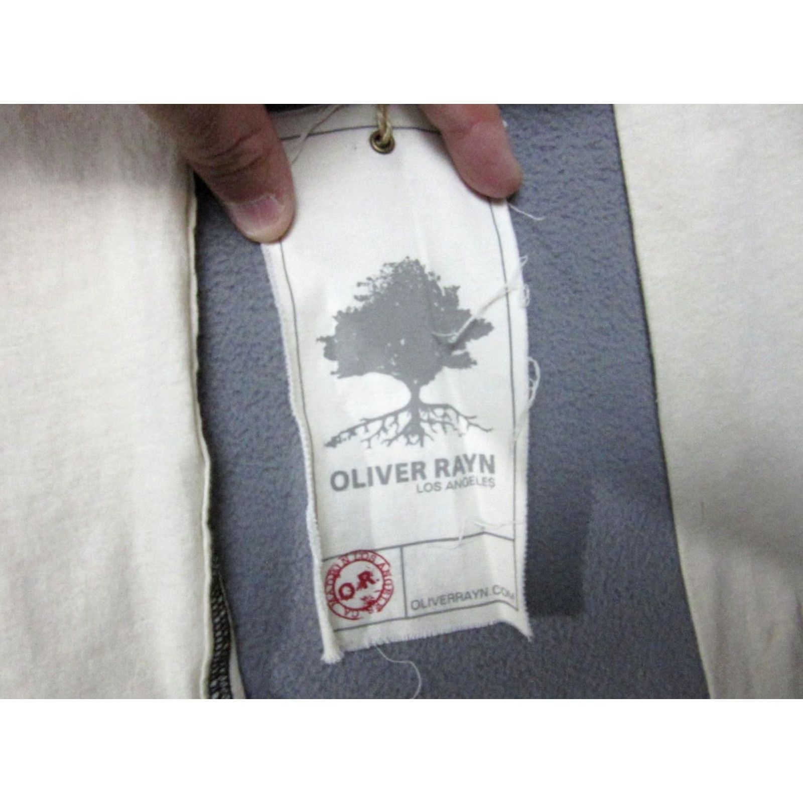 Vintage OLIVER RAYN Shirt Mens M Beige Long Sleeve Cotton Made In USA Polo Size US M / EU 48-50 / 2 - 3 Thumbnail