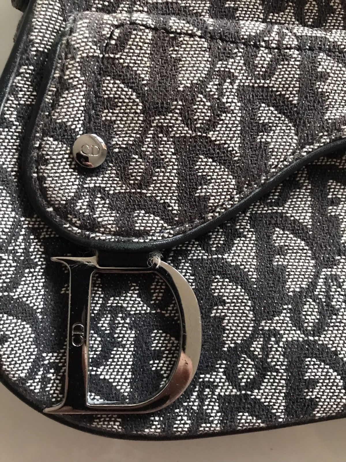 Dior CHRISTIAN DIOR Saddle monogram bag Size ONE SIZE - 3 Thumbnail