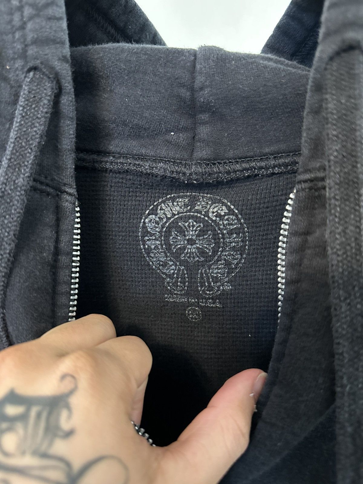 Chrome Hearts Vintage Chrome Hearts Thermal Zip Up Size US M / EU 48-50 / 2 - 3 Thumbnail