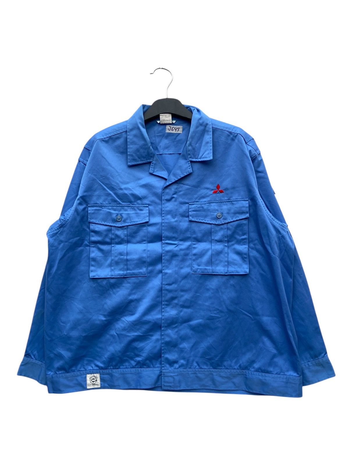 Other Vintage Mitsubishi Worker Shirt Size US XXL / EU 58 / 5 - 1 Thumbnail