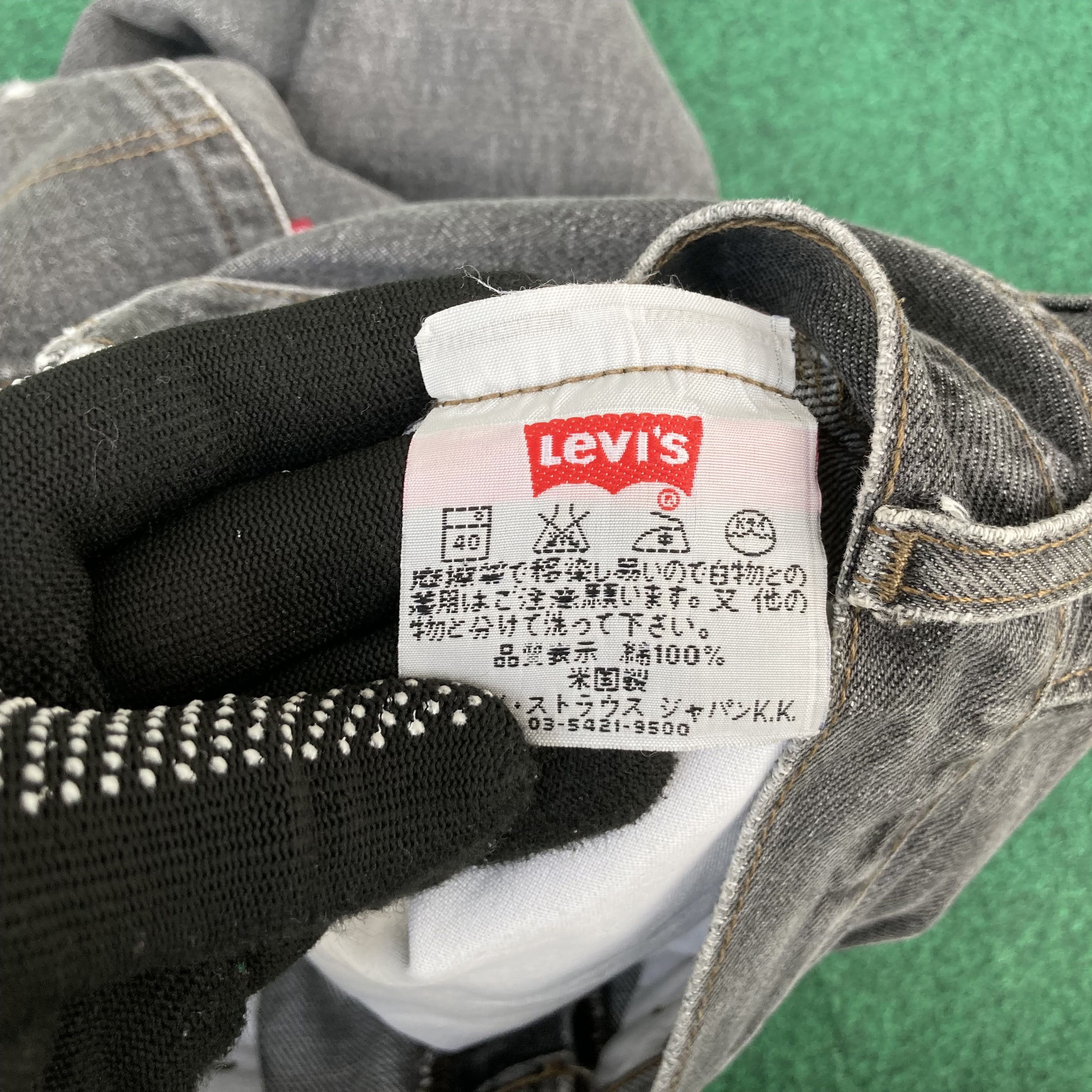 Levi's × Vintage Vtg Levis 501 Black Distressed Ripped Jeans Denim Punk Jeans Size US 30 / EU 46 - 5 Thumbnail