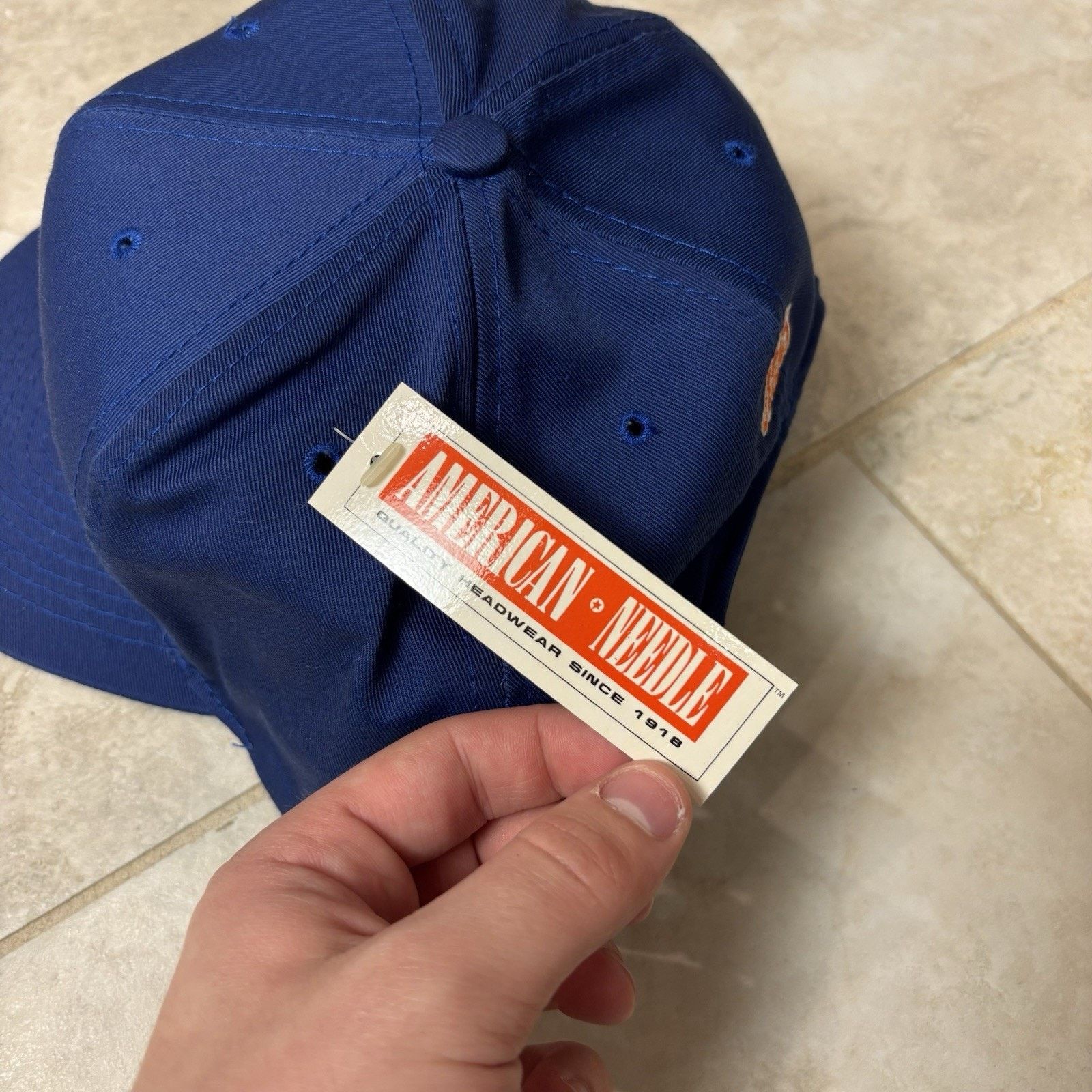 American Needle NWT Vintage New York Mets Snapback Hat 90s American Needle Size ONE SIZE - 5 Thumbnail