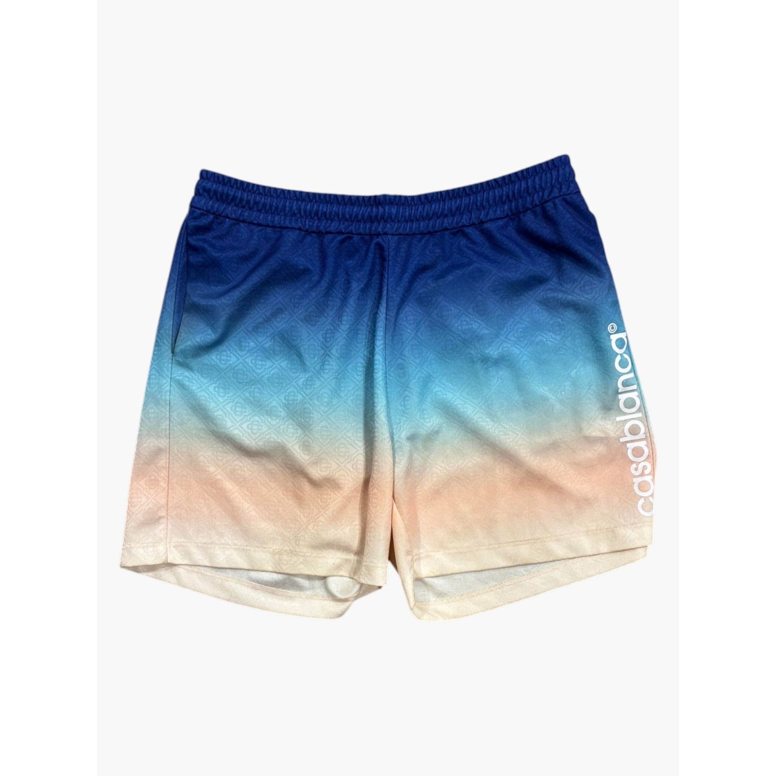 Casablanca Casablanca Silk Gradient Blue & Pink Shorts Size US 36 / EU 52 - 1 Preview