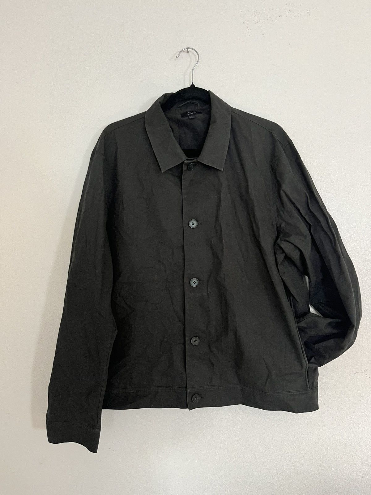 Cos COS black shirt jacket Size US L / EU 52-54 / 3 - 1 Thumbnail