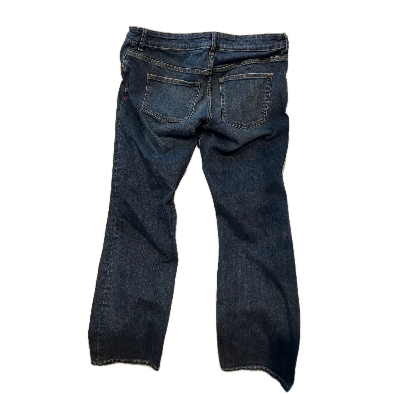 Warpweft Company Warp + Weft AMS Amsterdam Slim Blue Jeans, Men's 35x30 Size US 35 - 2 Thumbnail