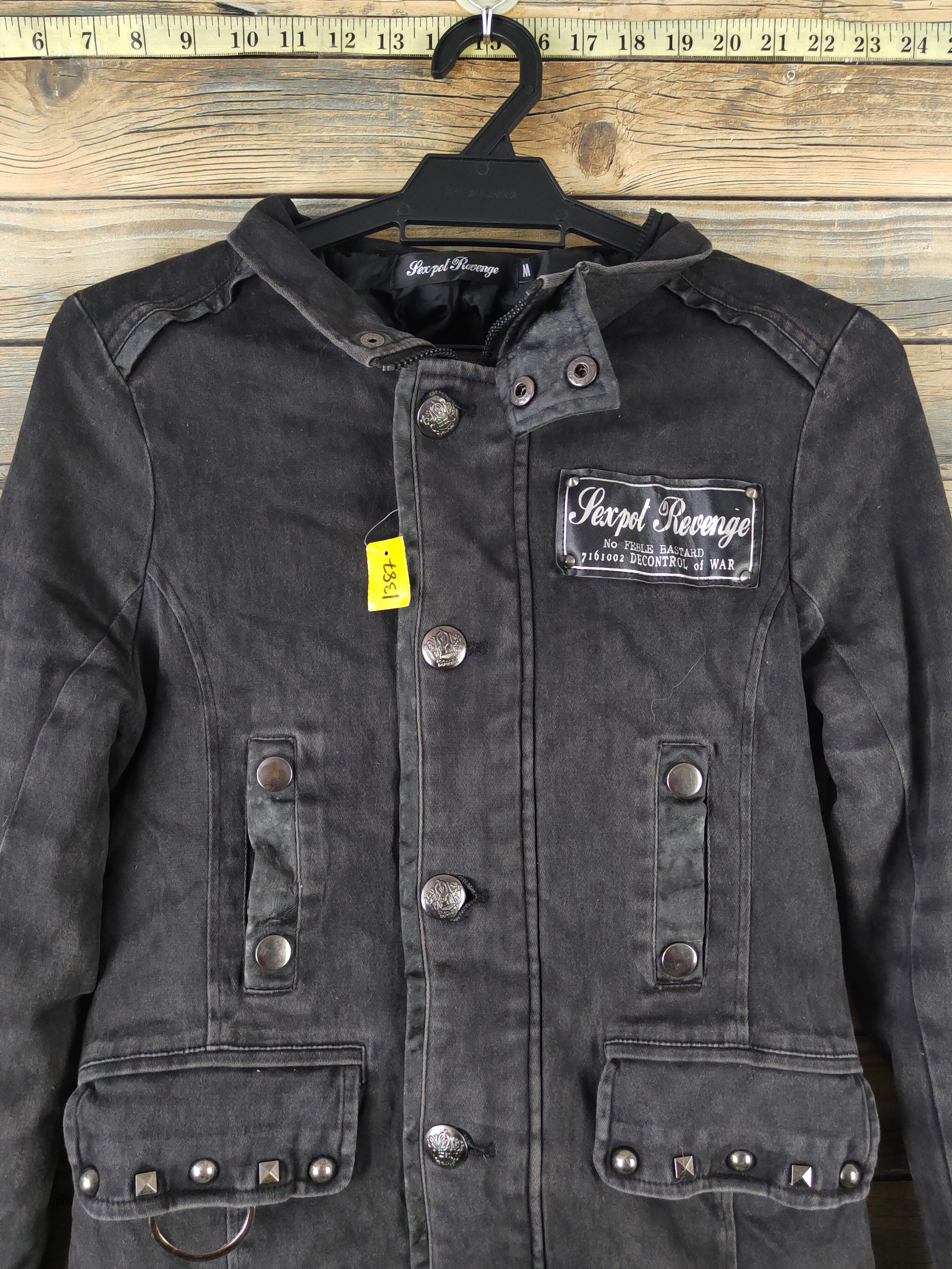Japanese Brand × Seditionaries × Vintage DL Sexpot Revenge seditionaries punk Black Jackets #1387 Size M / US 6-8 / IT 42-44 - 2 Thumbnail