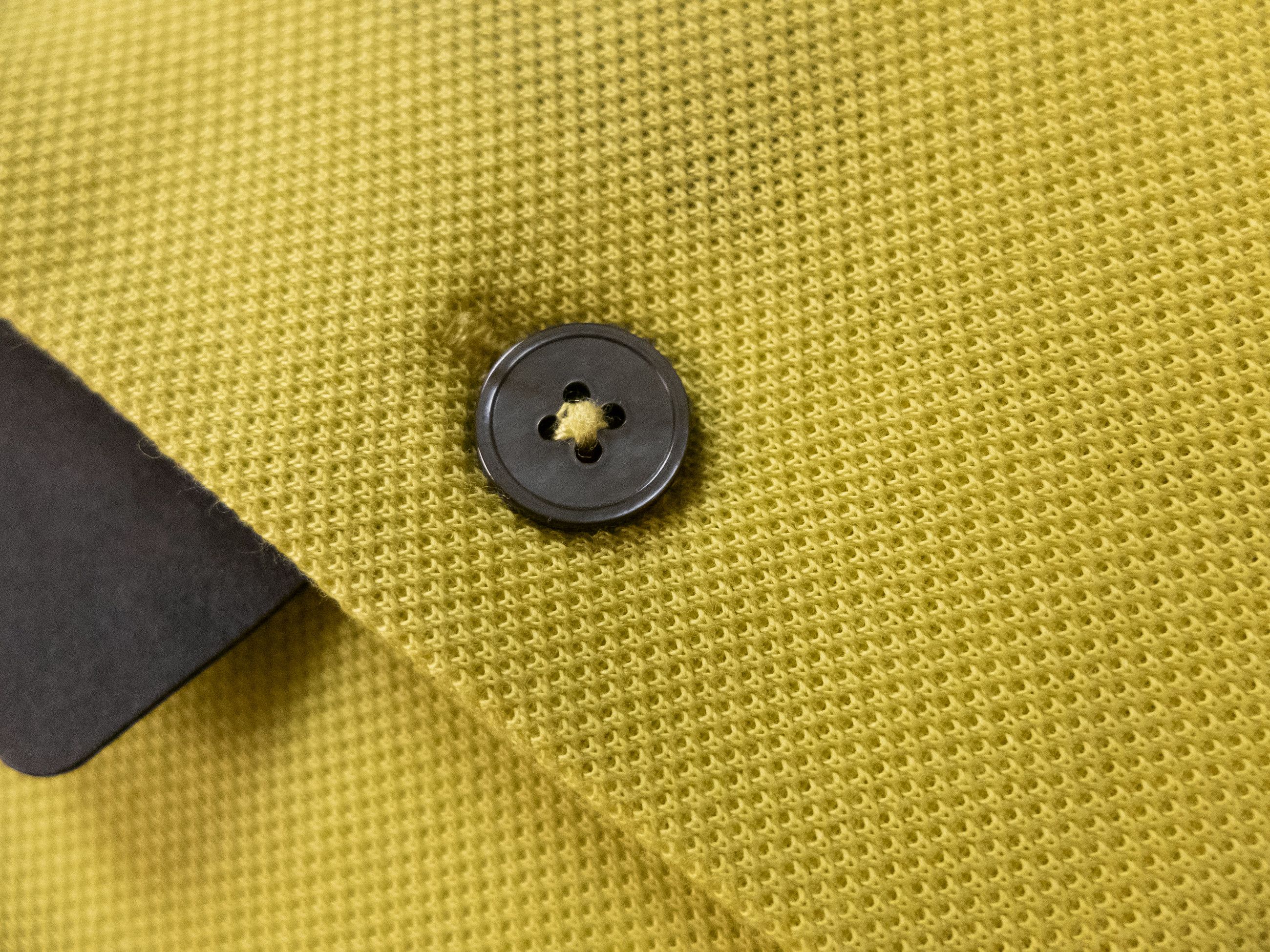 Ermenegildo Zegna ZEGNA solid yellow cotton polo shirt 54 XL authentic Size US XL / EU 56 / 4 - 8 Thumbnail