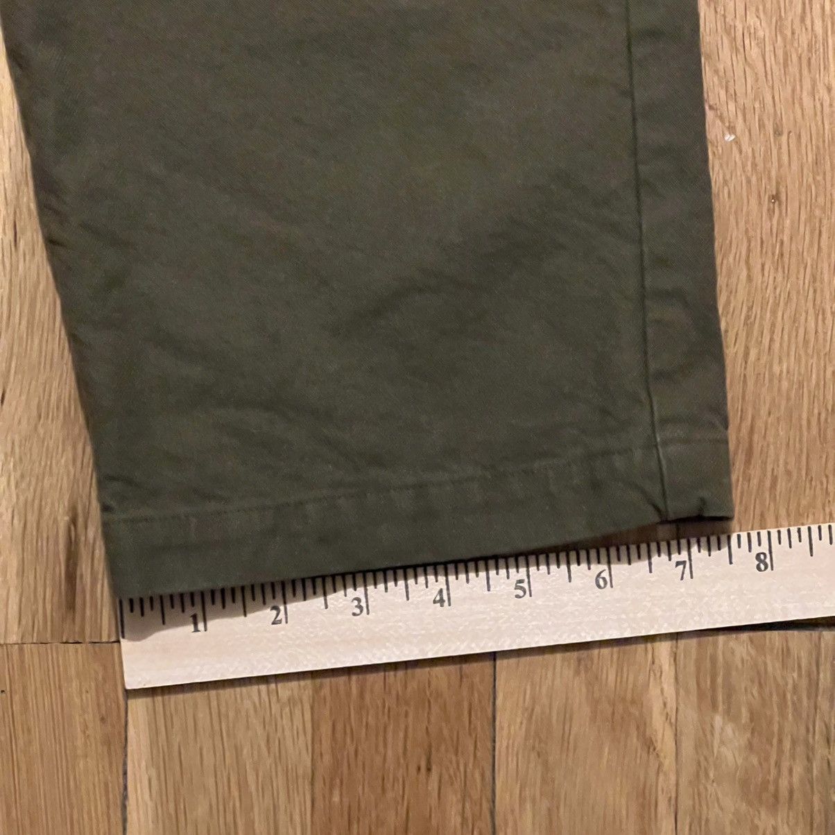 Uniqlo Ines De La Fressange Uniqlo Womens Green Dress Pants 28x26 Size 28" / US 6 / IT 42 - 9 Thumbnail