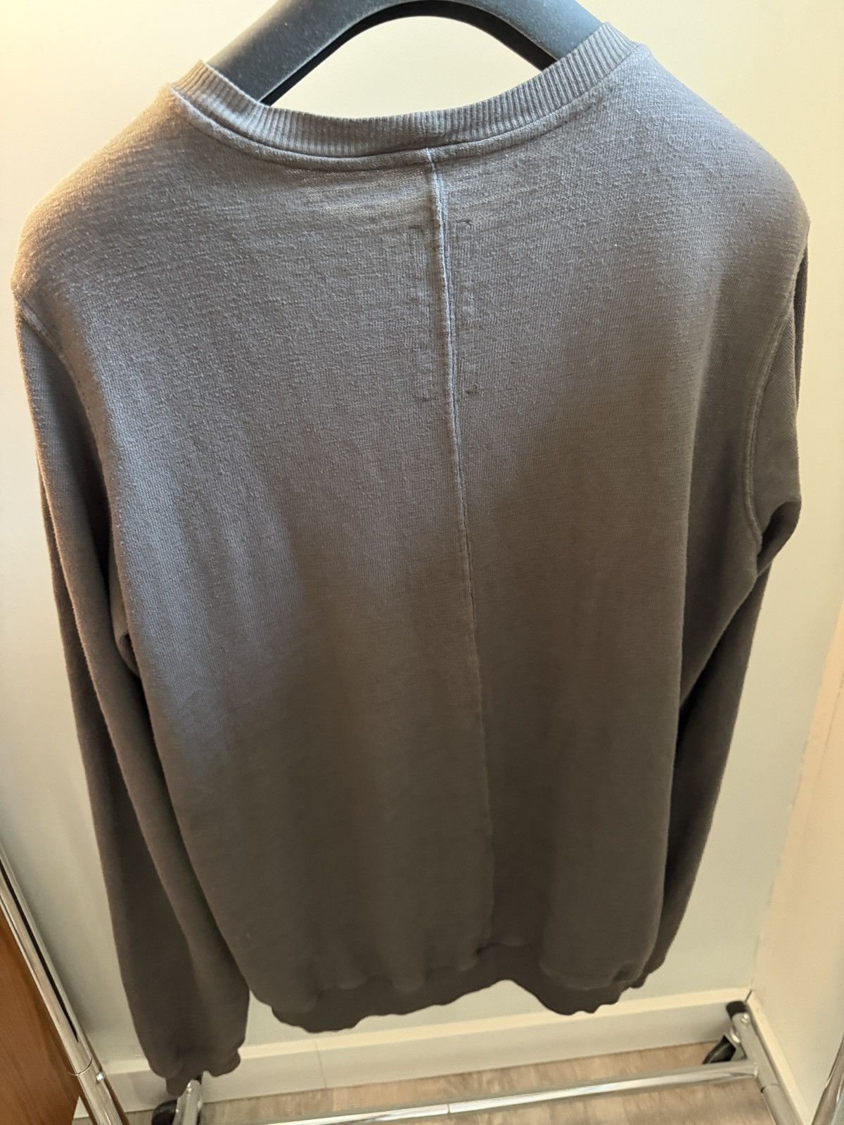 Rick Owens Drkshdw Grey Sweater in Cotton Size US XL / EU 56 / 4 - 4 Thumbnail