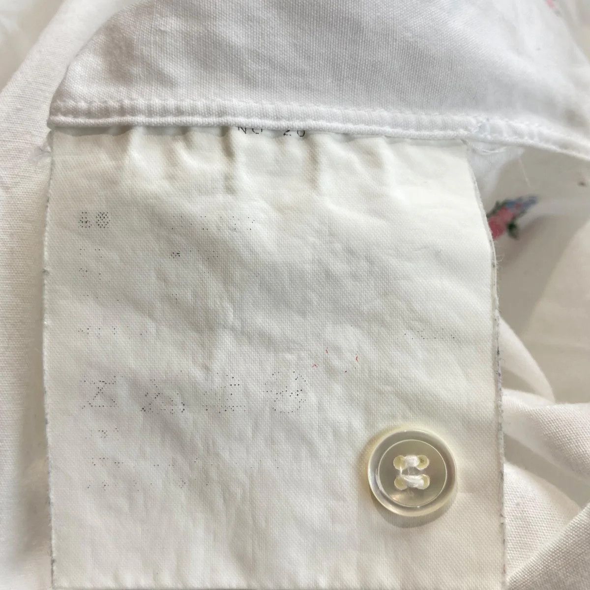Comme des Garcons Archive Floral Embroidered Long Sleeve Shirt Size S / US 4 / IT 40 - 5 Thumbnail