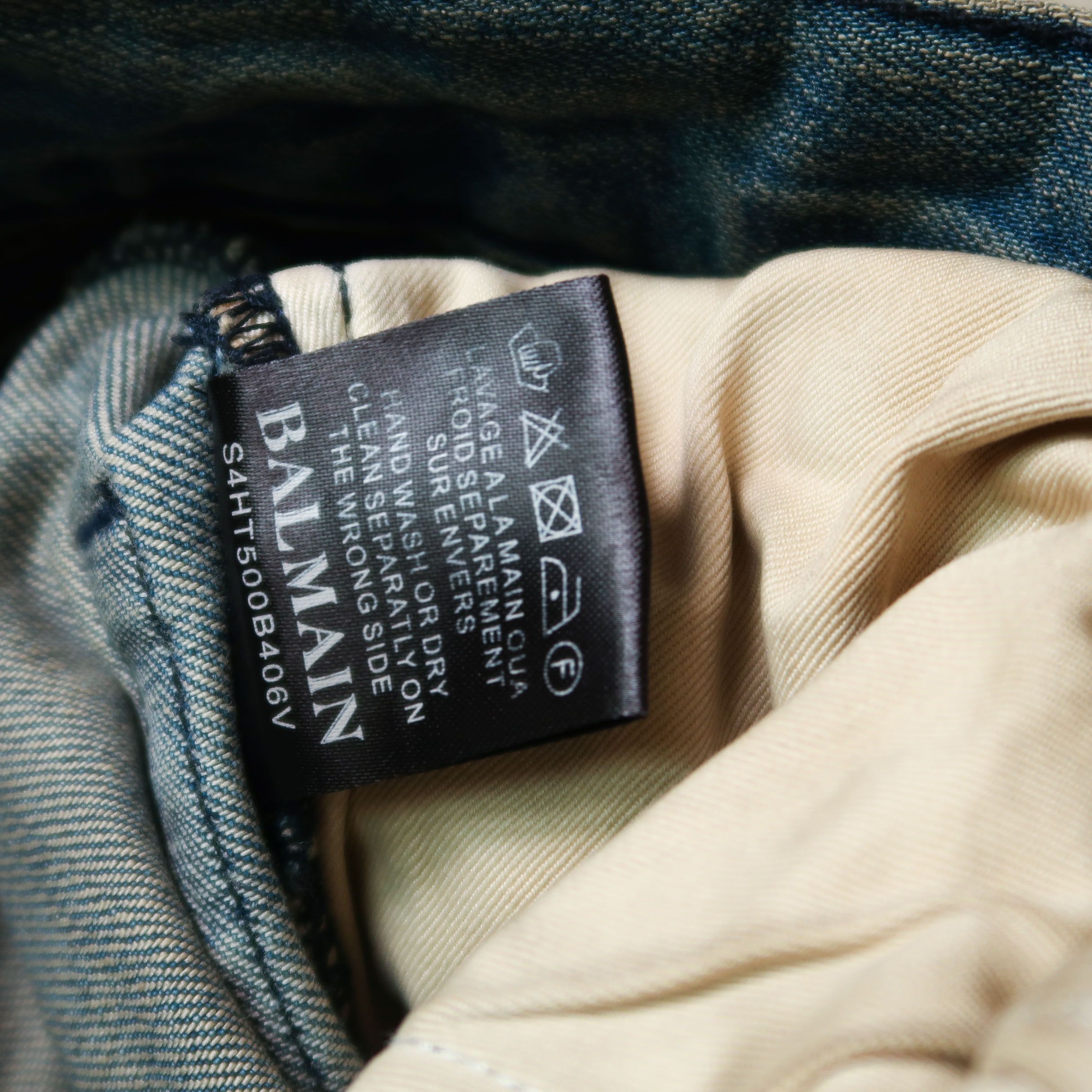 Balmain Balmain Biker Jeans Size US 30 / EU 46 - 6 Thumbnail