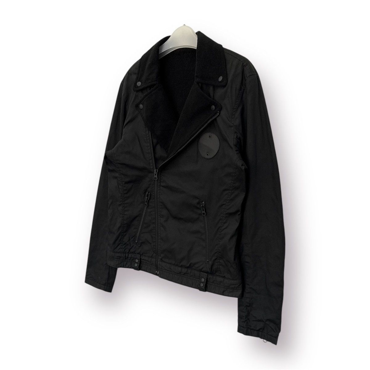 14th Addiction 🔥 UNIQLO JAPAN DOUBLE COLLAR PUNK JACKET - L Size M / US 6-8 / IT 42-44 - 2 Thumbnail