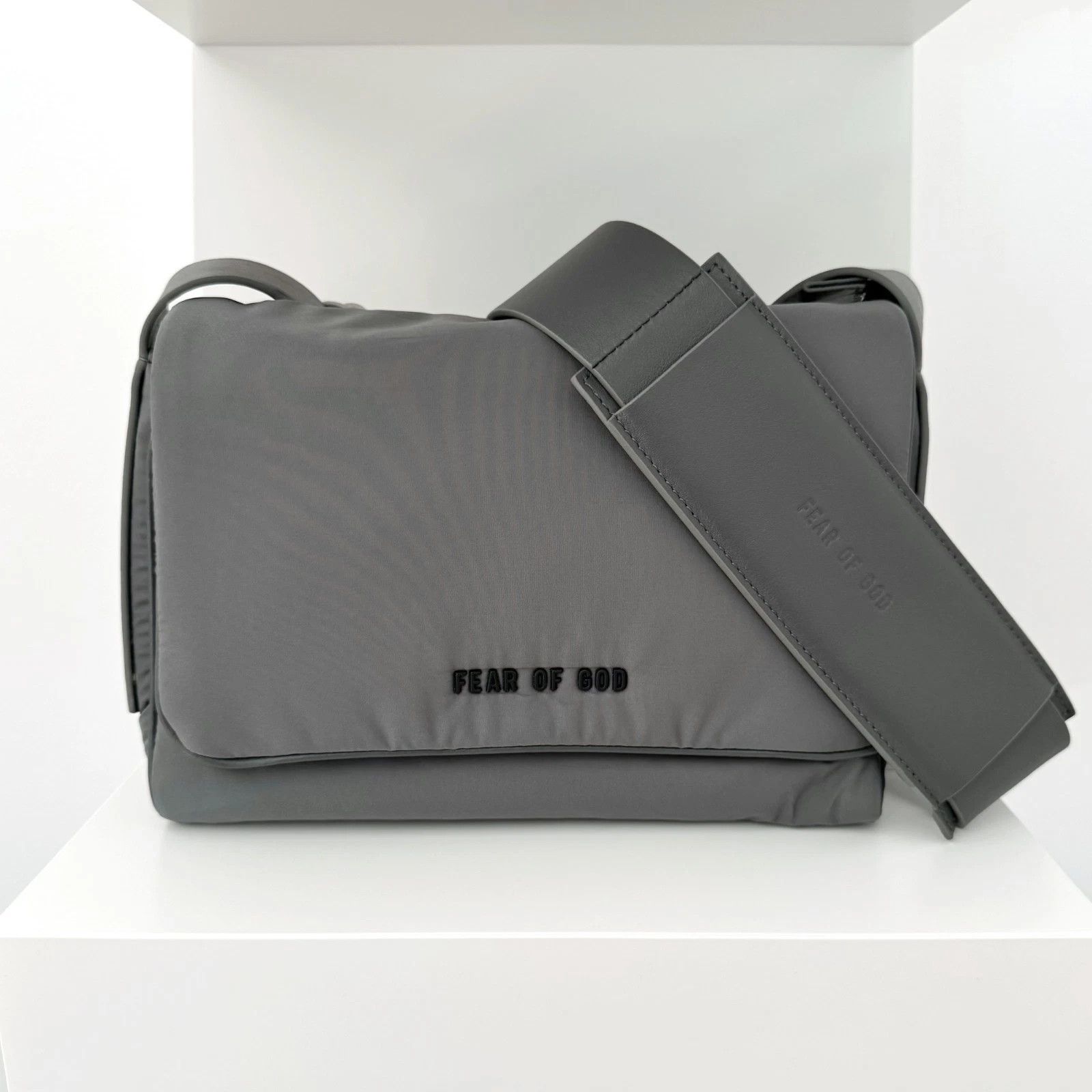 Fear of God Crossbody Bag GREY Mr Porter Exclusive