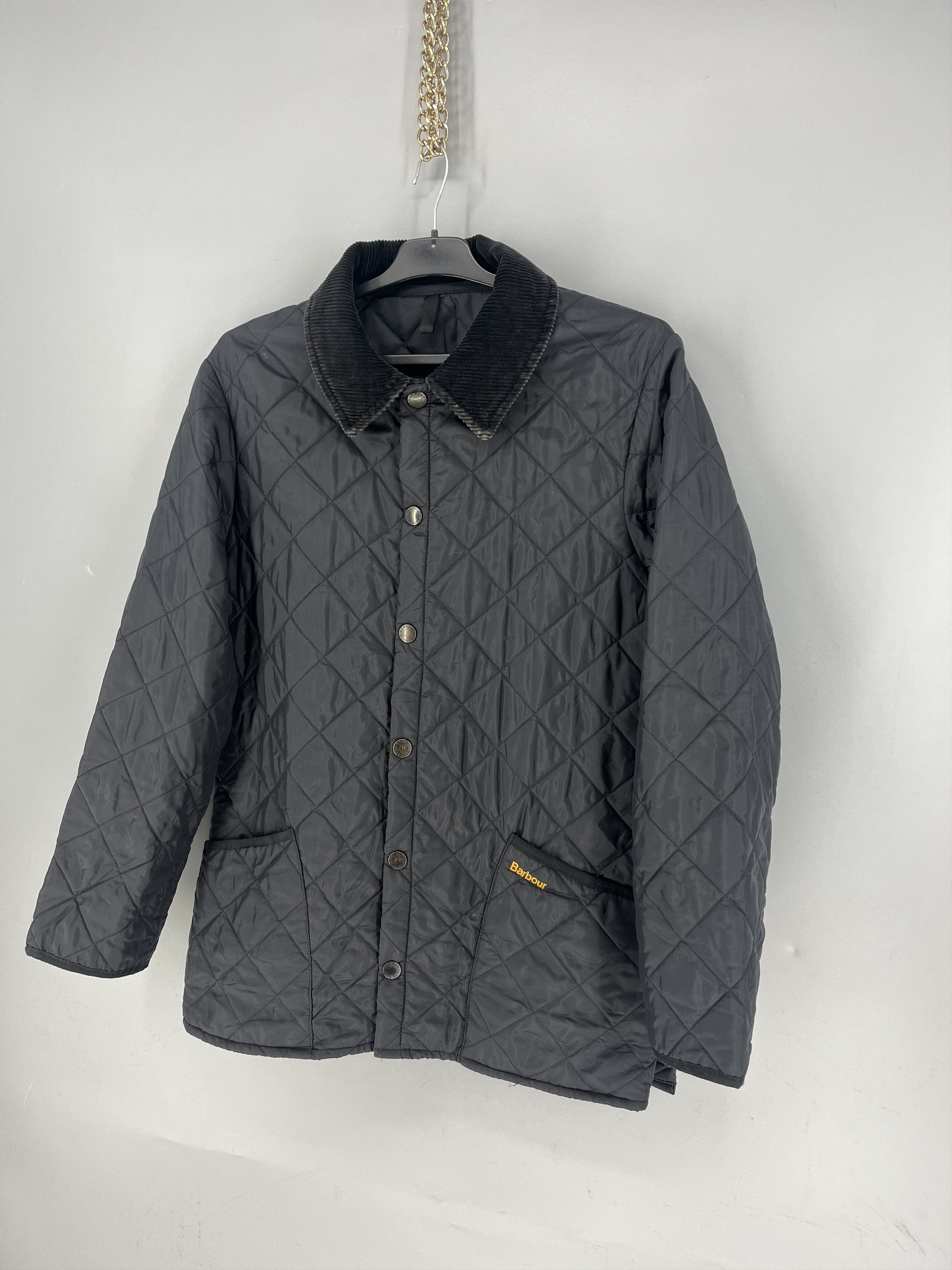 Barbour Men's Barbour Liddesdale Quilted Jacket Casual Black Size US XS / EU 42 / 0 - 3 Thumbnail