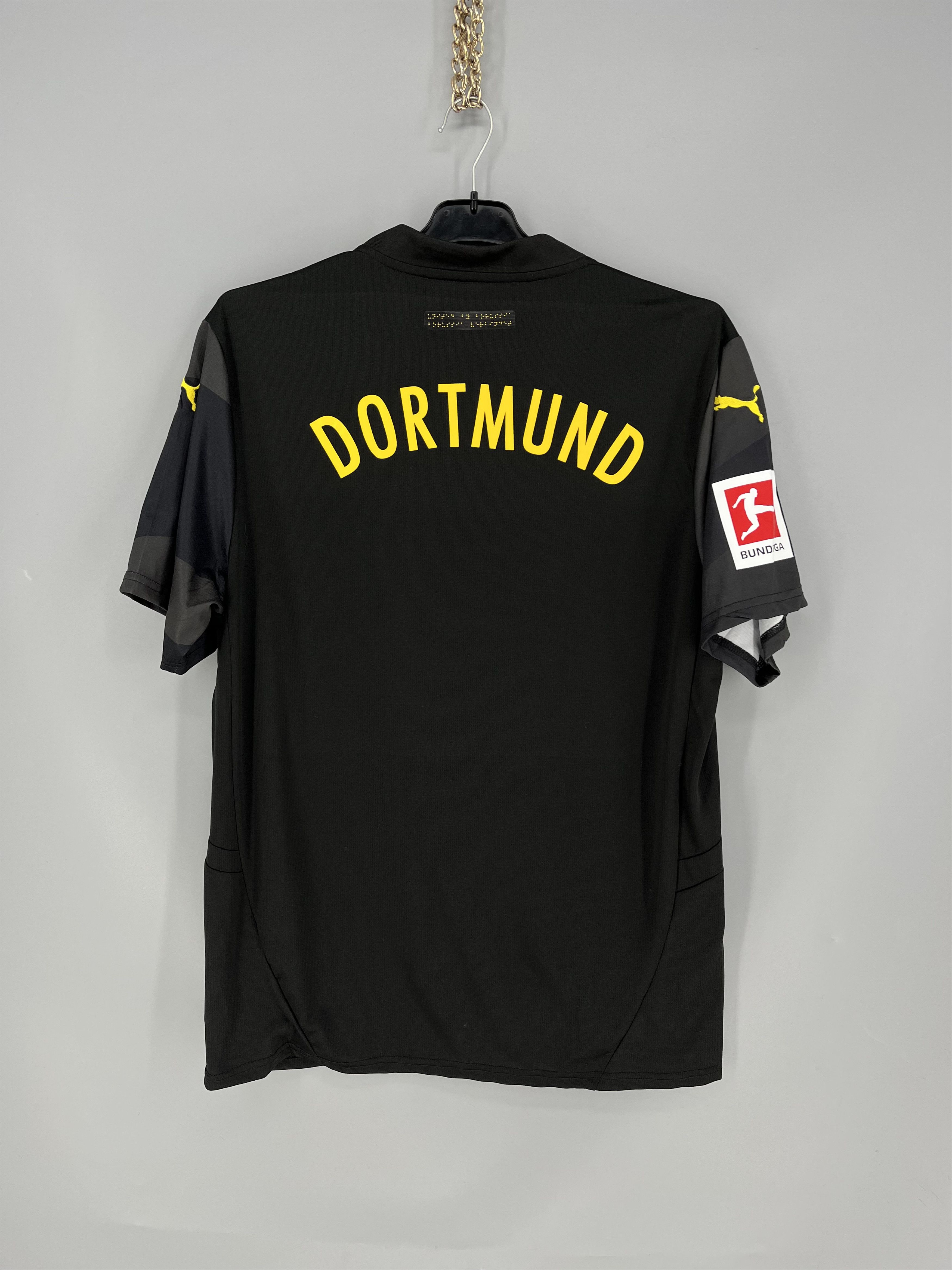 Puma Borussia Dortmund BVB Puma DryCell Away Soccer Jersey Shirt Size US XL / EU 56 / 4 - 12 Thumbnail