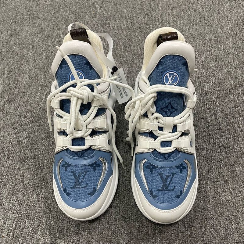 Louis Vuitton Louis Vuitton Sporty Color-Block Casual Sneakers -2508 Size US 7.5 / EU 40-41 - 2 Thumbnail