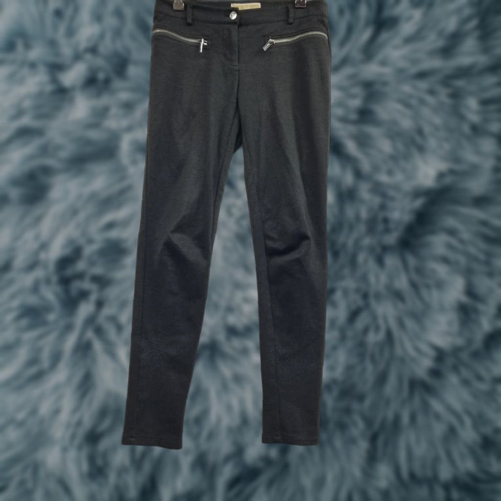 Vintage Michael Michael Kors Womens Cotton Low-Rise Skinny Leg Jeggings Gray Size 4 Size 27" / US 4 / IT 40 - 1 Thumbnail
