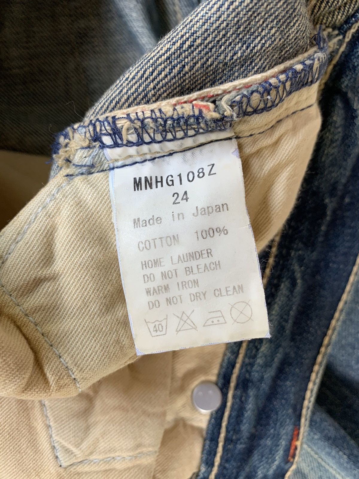 Japanese Brand Munich Hidden Gem Selvedge Distressed Denim Size US 30 / EU 46 - 15 Thumbnail