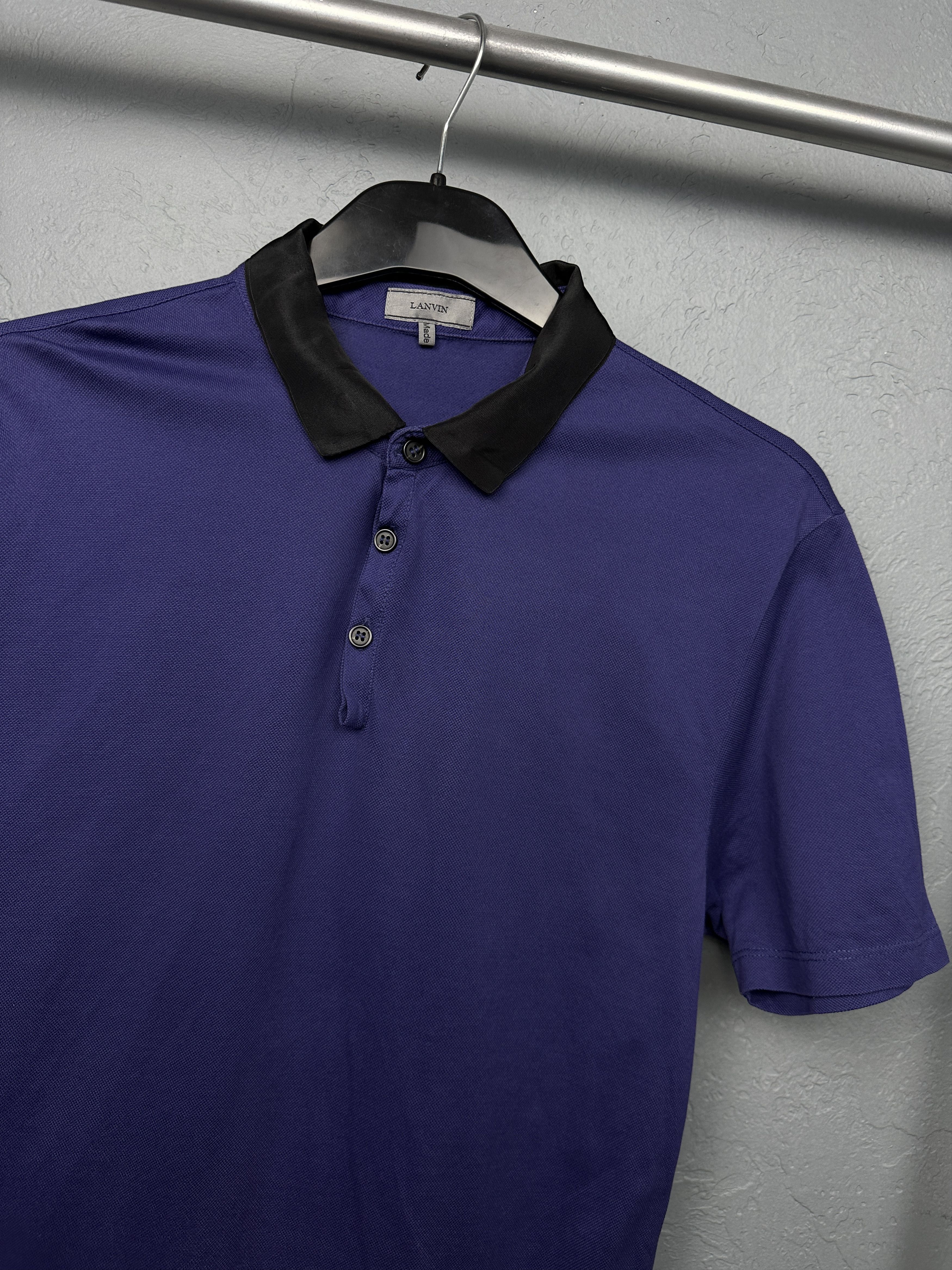 Lanvin Lanvin Mens Polo Shirt Made in Italy Size US L / EU 52-54 / 3 - 2 Thumbnail