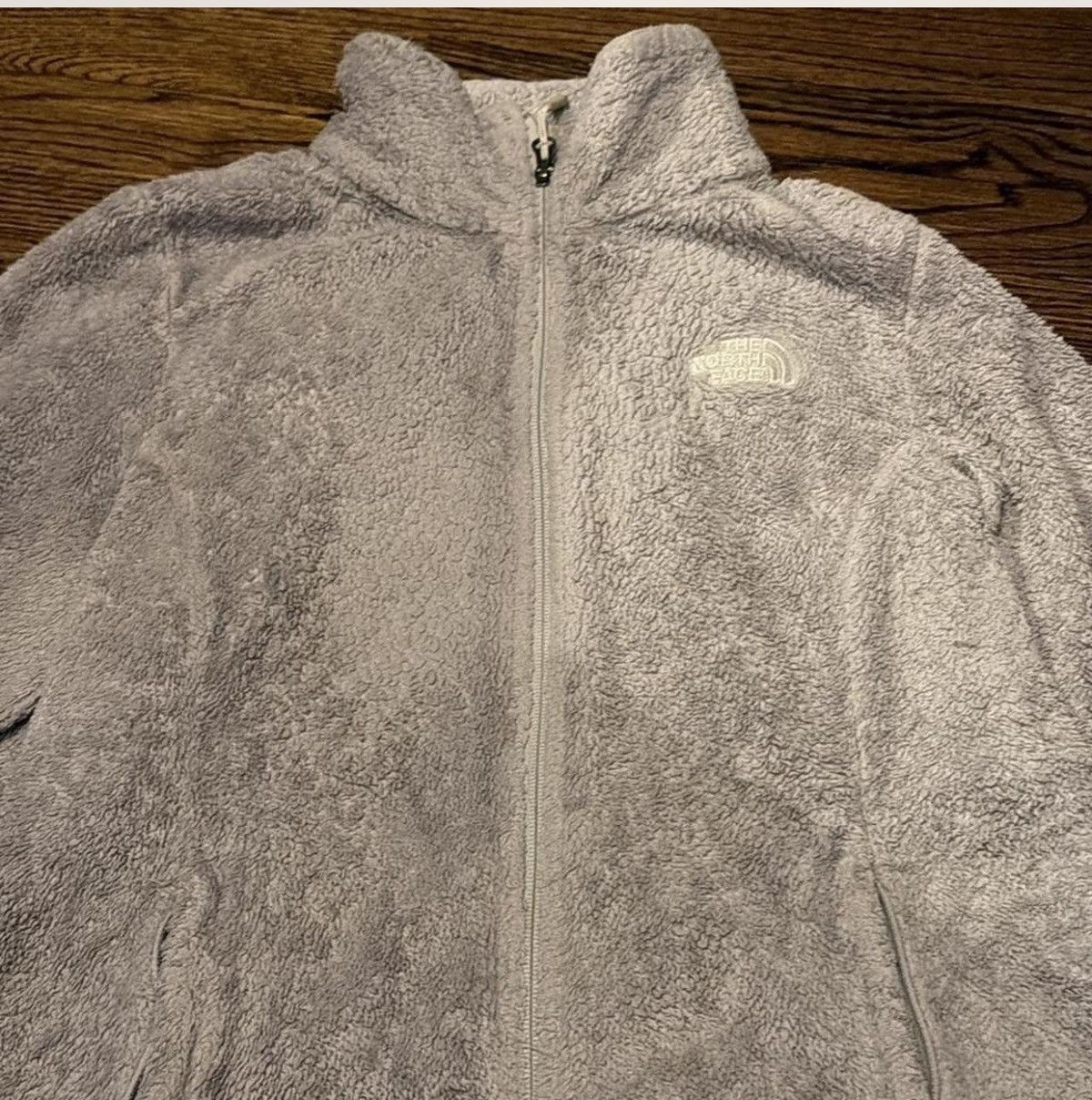 The North Face Grey North Face Zip-Up Jacket Size S / US 4 / IT 40 - 1 Thumbnail