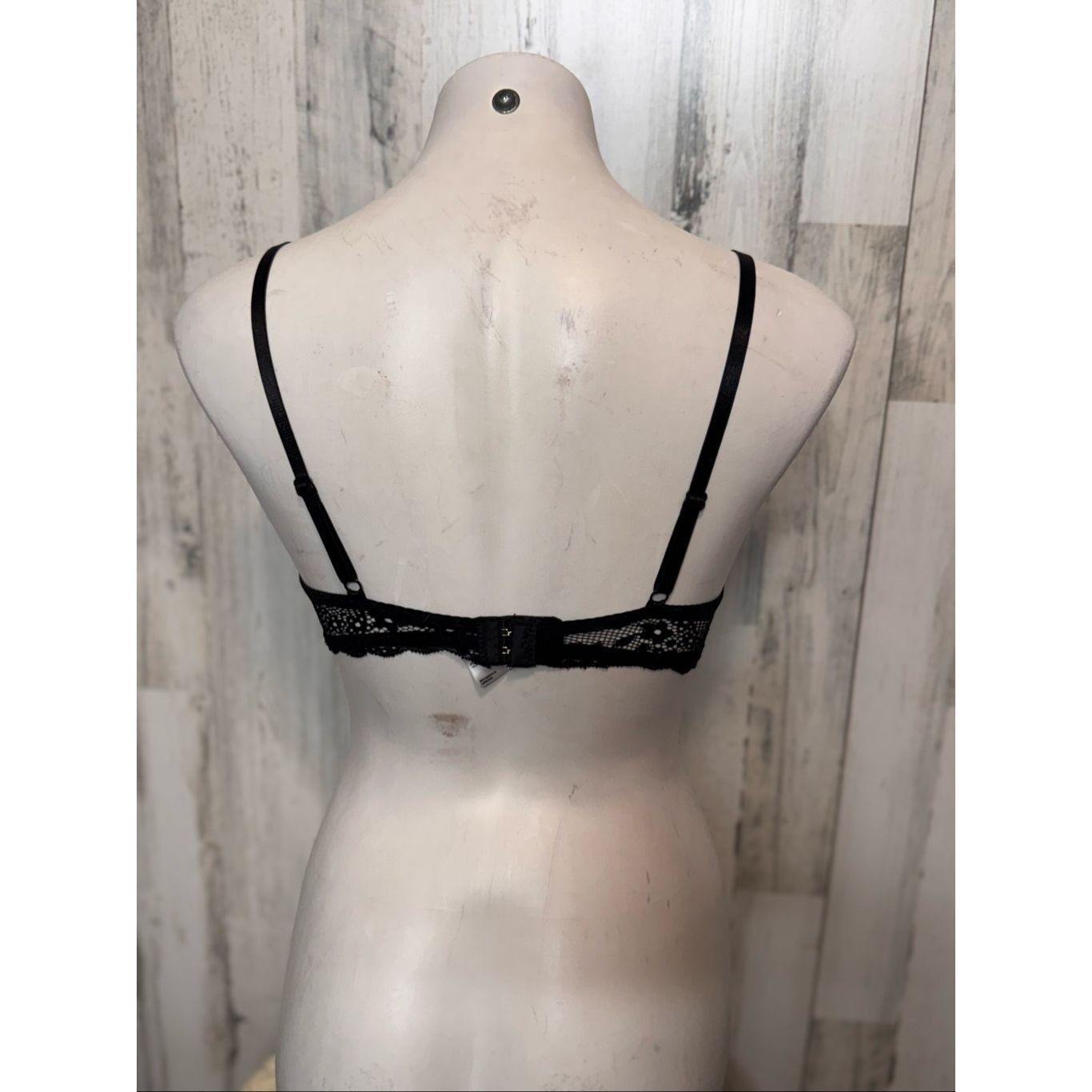 Other Just Be Black Lace Underwire Push-Up Bra – Size 34C Size ONE SIZE - 8 Thumbnail