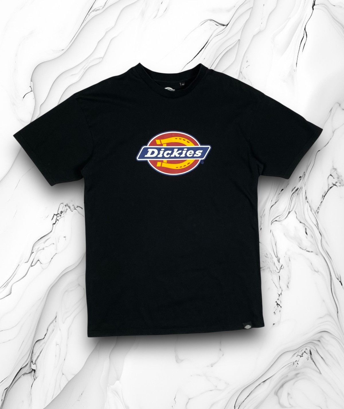Dickies Dickies Big Logo Streetwear Black T Shirt Size M Size US M / EU 48-50 / 2 - 1 Thumbnail