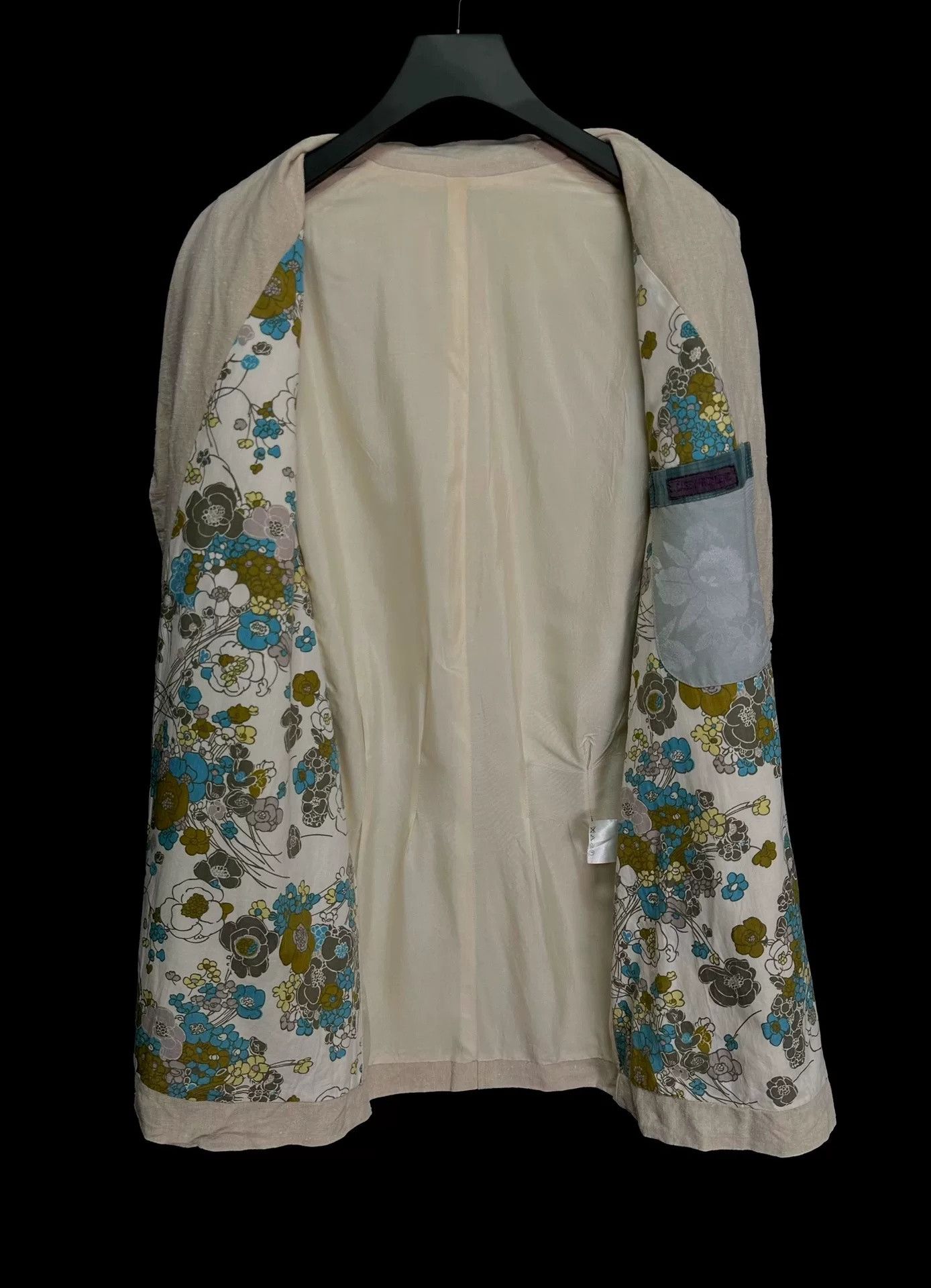 Casey Vidalenc Vintage Linen Silk Coat