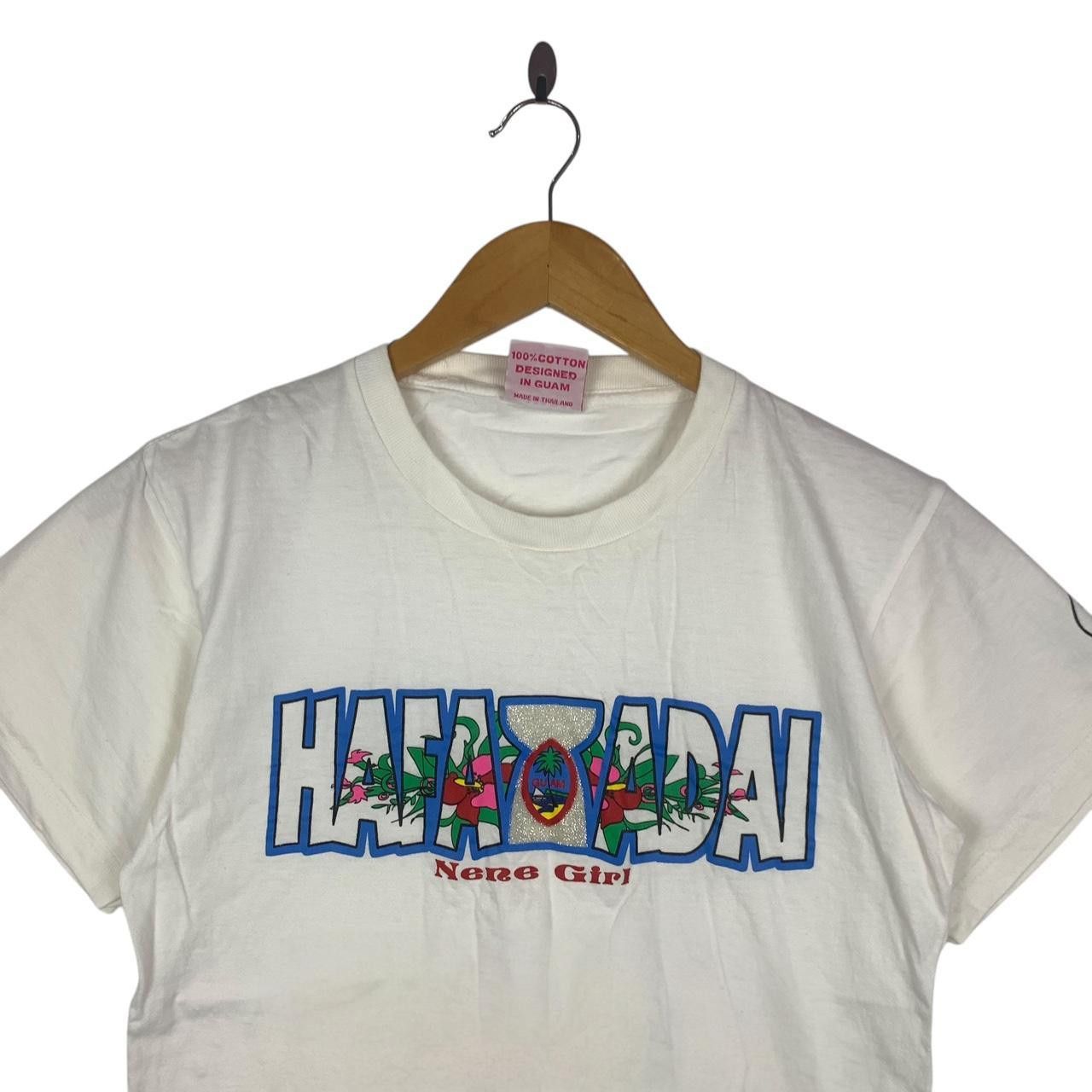 Vintage Vintage HAWAII GUAM HAFA ADAI Nene Girl Tee Shirt Top Size L / US 10 / IT 46 - 2 Thumbnail