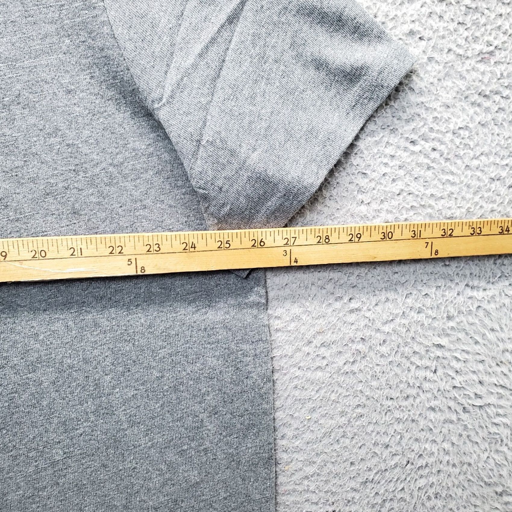 Vintage L.L. Bean Signature Shirt Mens XXL Gray Heather Slim Fit Henley Neck Short Sleeve Size US XXL / EU 58 / 5 - 4 Thumbnail