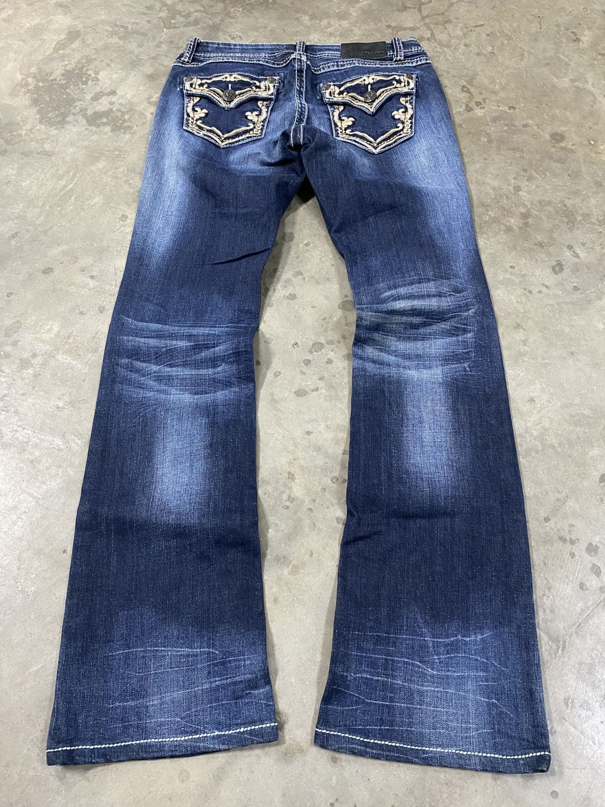 If Six Was Nine Flare Jeans Grace in LA Made in USA @320 Size US 28 / EU 44 - 1 Thumbnail