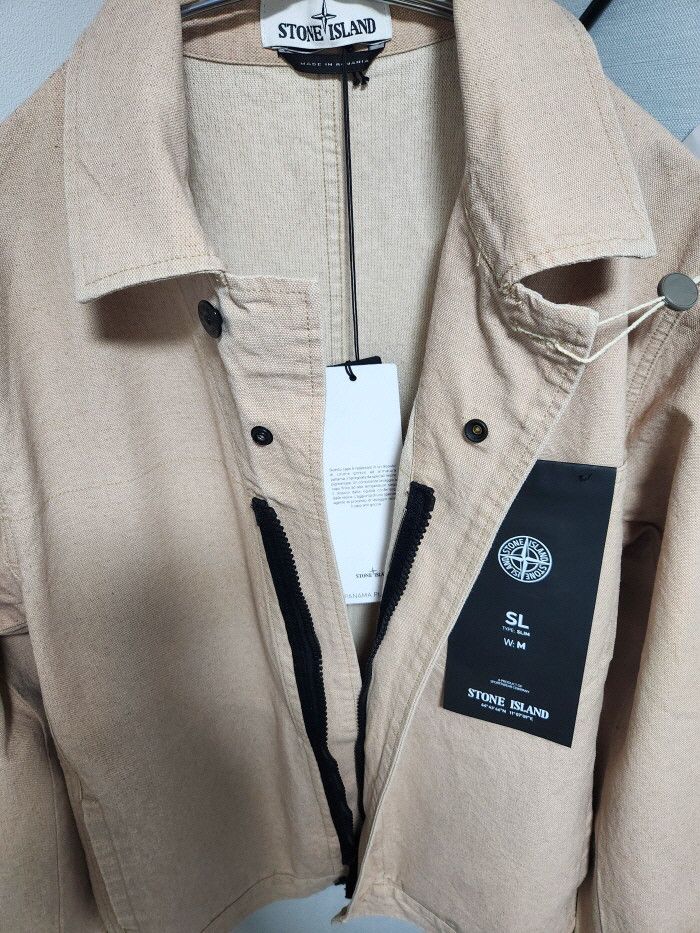 Stone Island Stone island panama placcato jacket Size US M / EU 48-50 / 2 - 3 Thumbnail