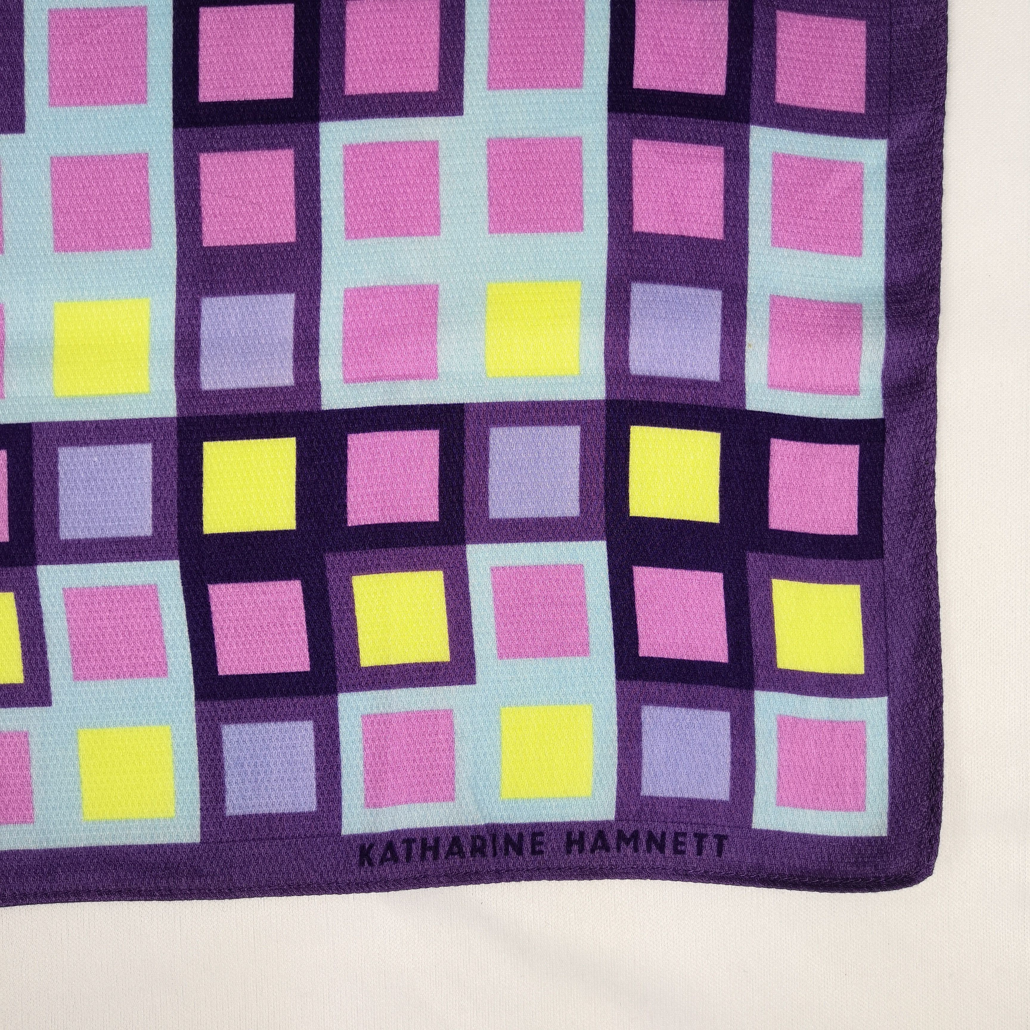 Katharine Hamnett London Vintage Katharine Hamnett Handkerchief Neckerchief Bandana Size ONE SIZE - 3 Thumbnail