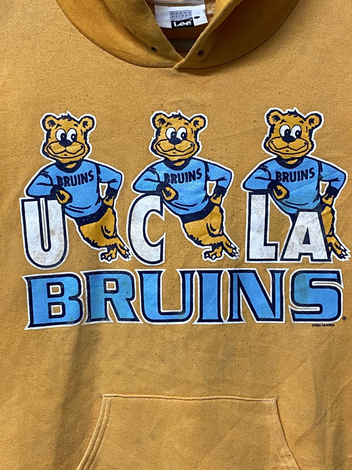 Vintage 80s UCLA Bruin University Of California Hoodie Size US L / EU 52-54 / 3 - 3 Thumbnail