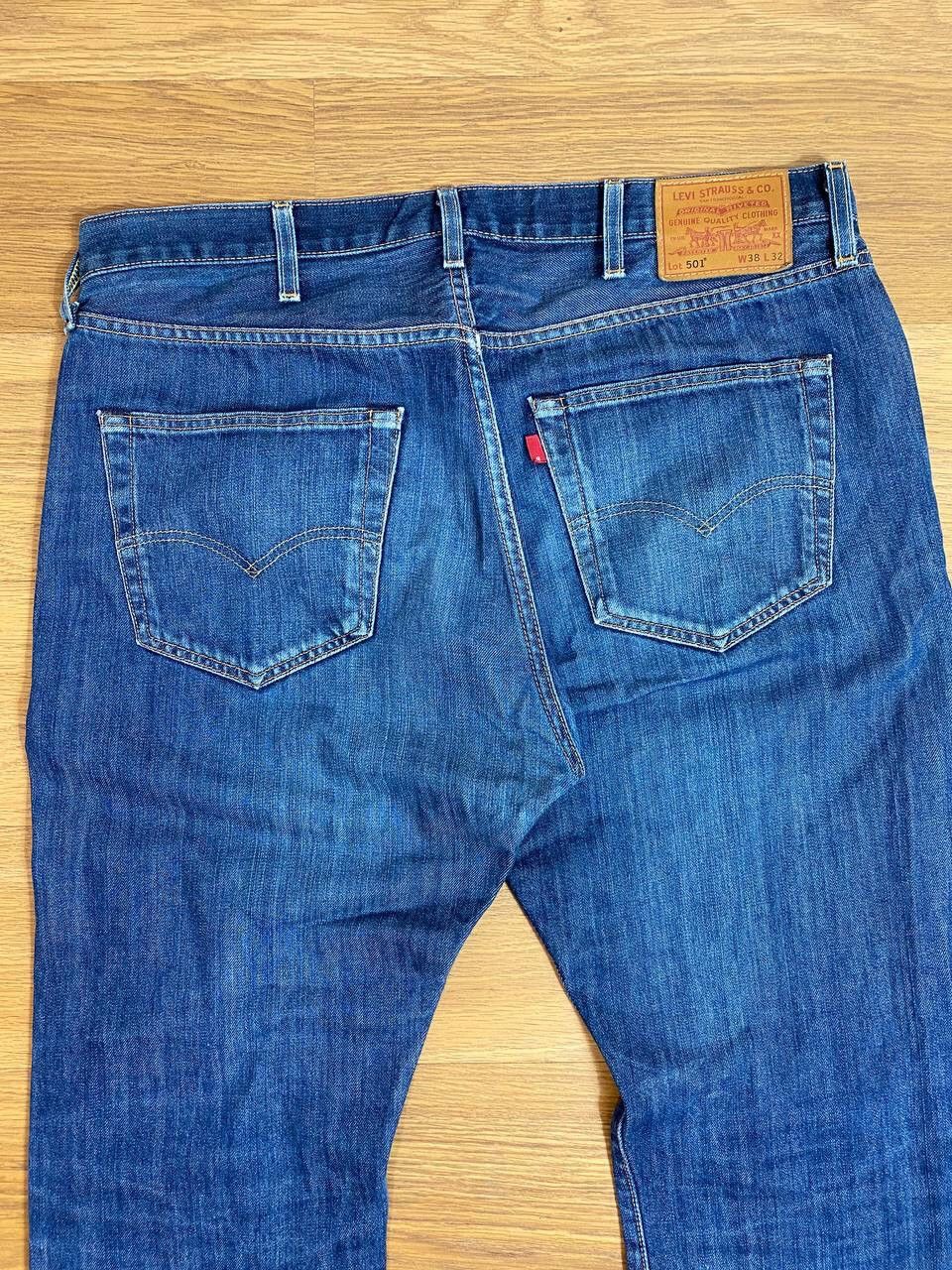Levi's × Vintage Vintage Levi's 501 Jeans 38x32 Size US 38 / EU 54 - 17 Thumbnail