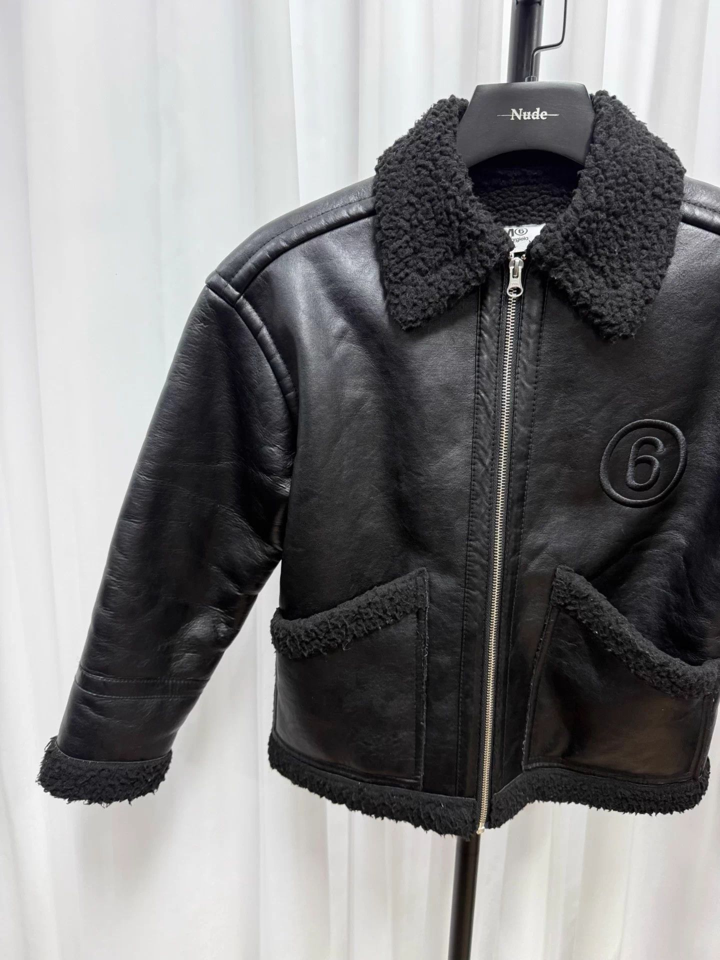 Maison Margiela Masion margiela MM6 leather jackets Size L / US 10 / IT 46 - 3 Thumbnail