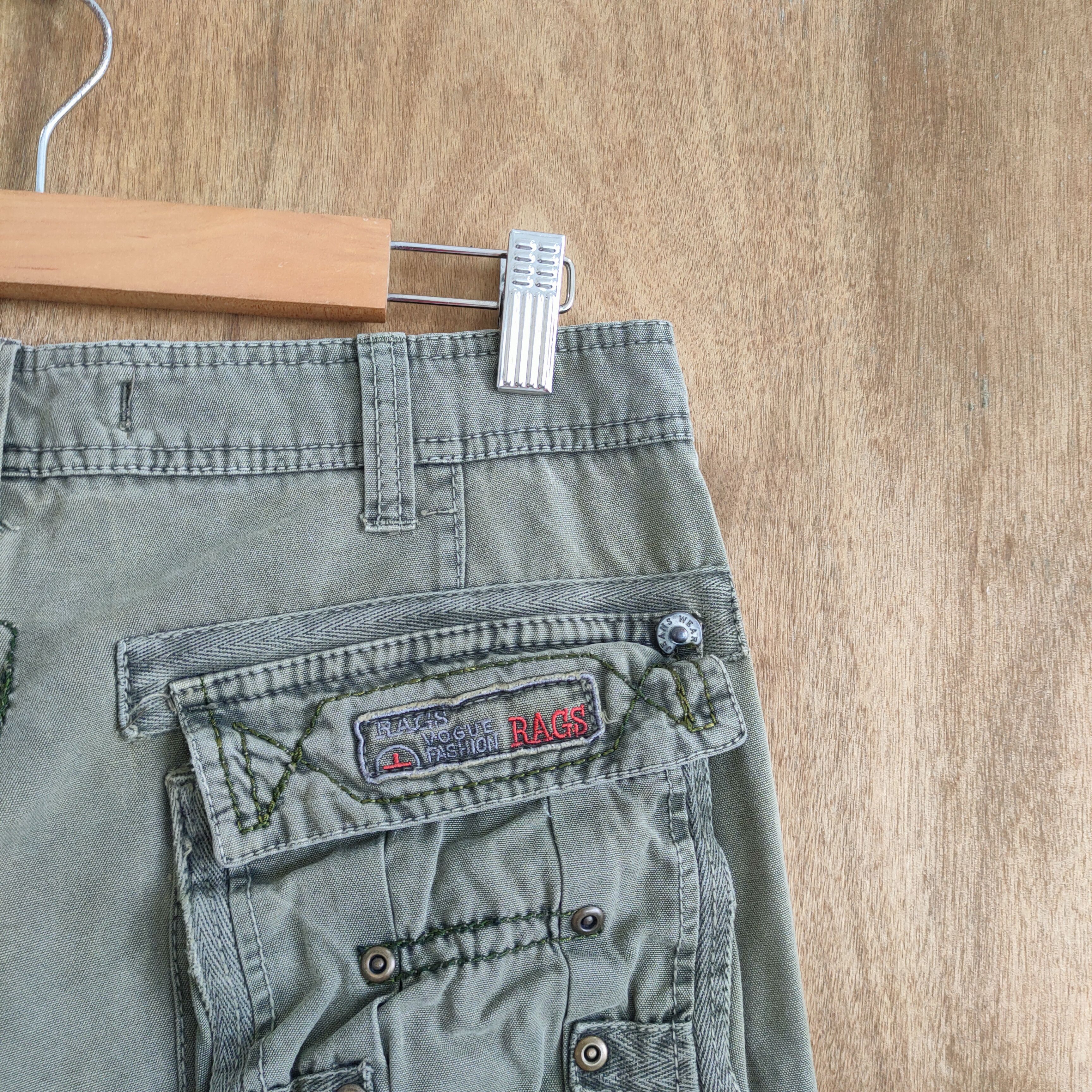 Japanese Brand VINTAGE JAPANESE BONDAGE CARGO PANTS Size US 32 / EU 48 - 9 Thumbnail