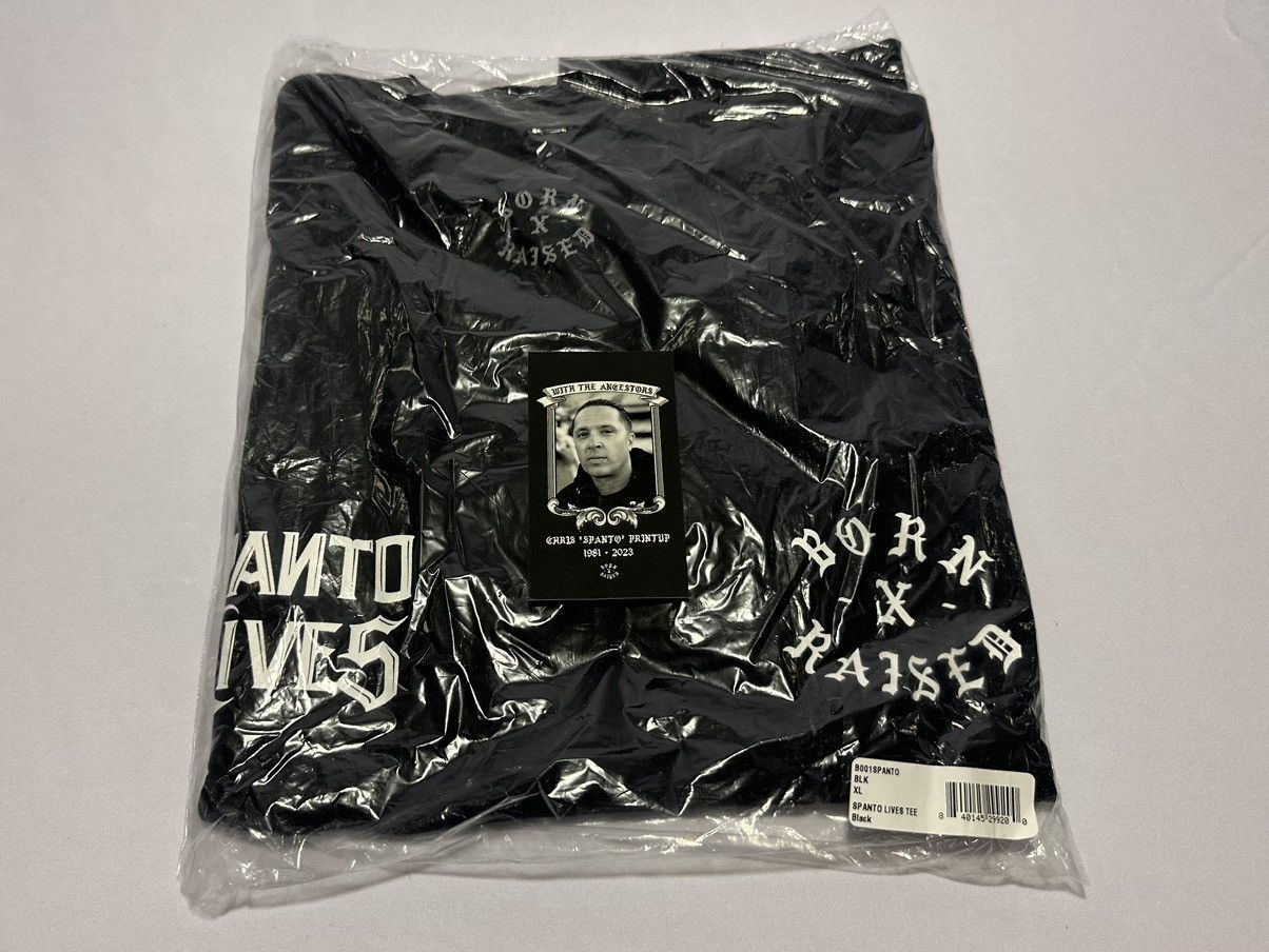 Born X Raised Born X Raised x Mister Cartoon “Spanto Lives” T-Shirt XL Size US XL / EU 56 / 4 - 1 Thumbnail