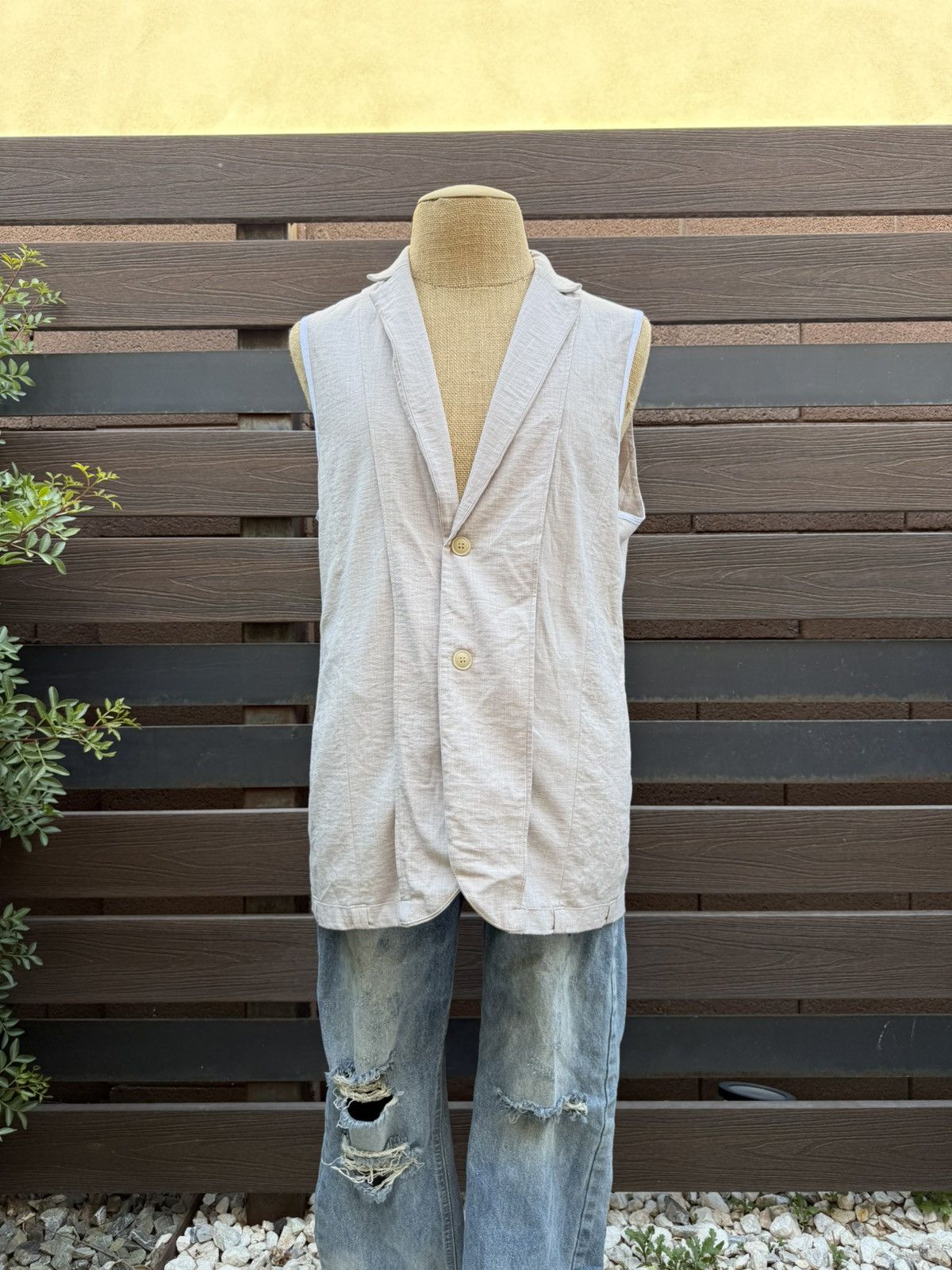 Other Modern Minimalist Sleeveless Vest – Size M Size M / US 6-8 / IT 42-44 - 2 Thumbnail