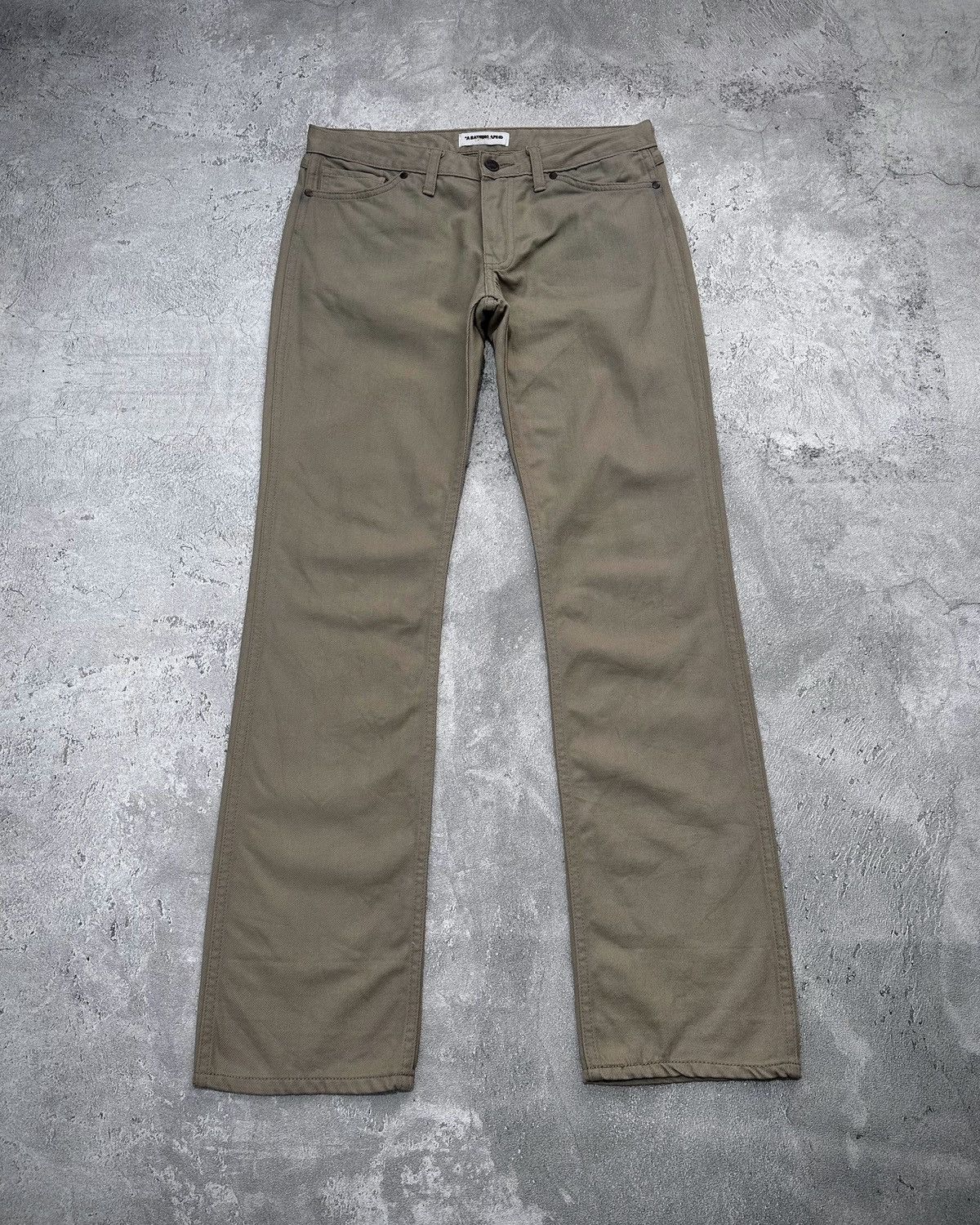 Bape × Nigo Bape A Bathing Ape Classics Denim Jeans Size 29" - 4 Thumbnail