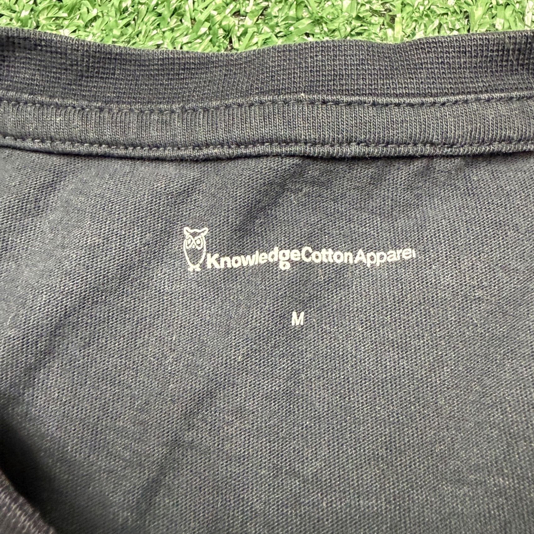 Vintage Knowledge Cotton Apparel T-Shirt Men's M Black Short Sleeve Slim Fit Tee Size US M / EU 48-50 / 2 - 2 Thumbnail