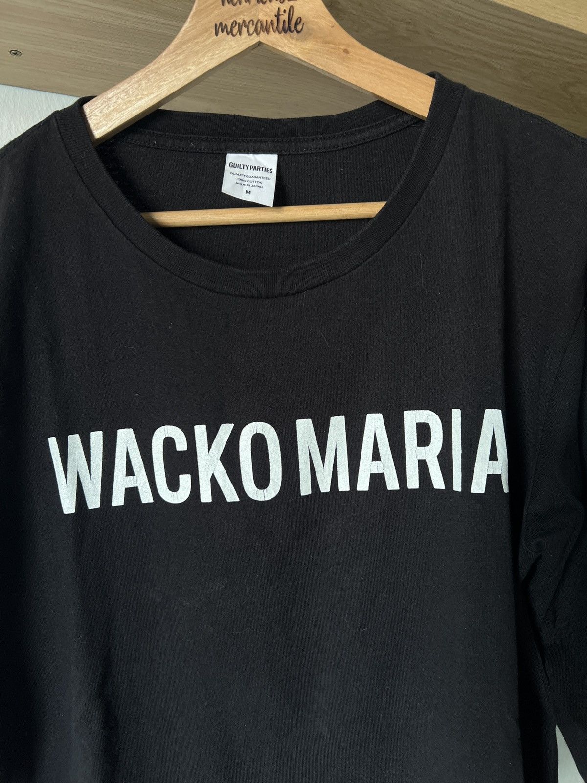 Wacko Maria Wacko Maria Guilty Parties Japan Long Sleeve Tshirt Font Size US M / EU 48-50 / 2 - 6 Thumbnail