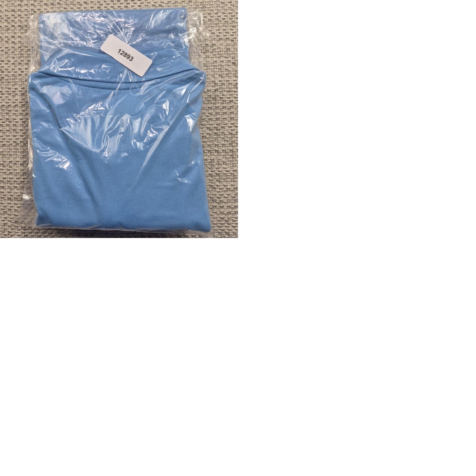 Tailorbyrd TailorByrd Collection Polo Shirt Mens Large Blue Solid Stretch Flamingo Logo Size US L / EU 52-54 / 3 - 9 Thumbnail